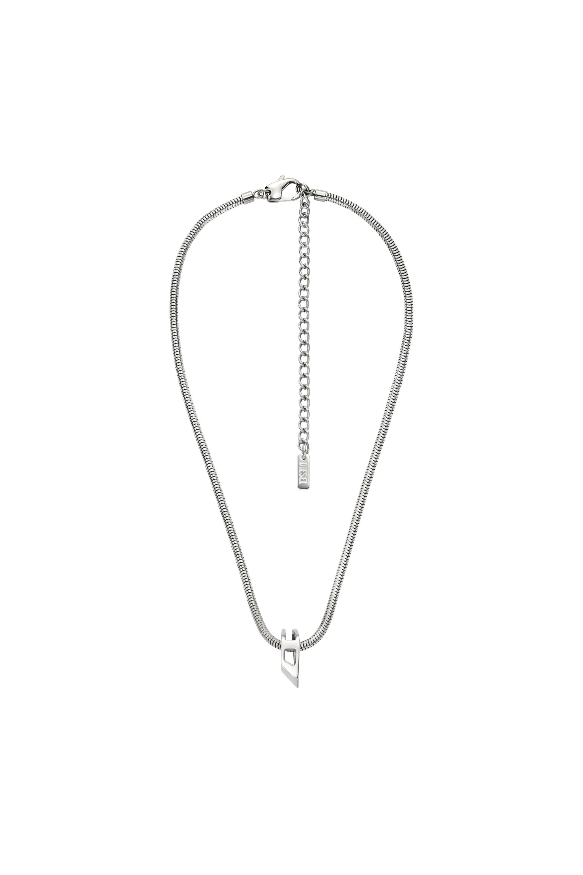 DX167240 JEWELLERY Stainless Steel Chain Necklace｜シルバー