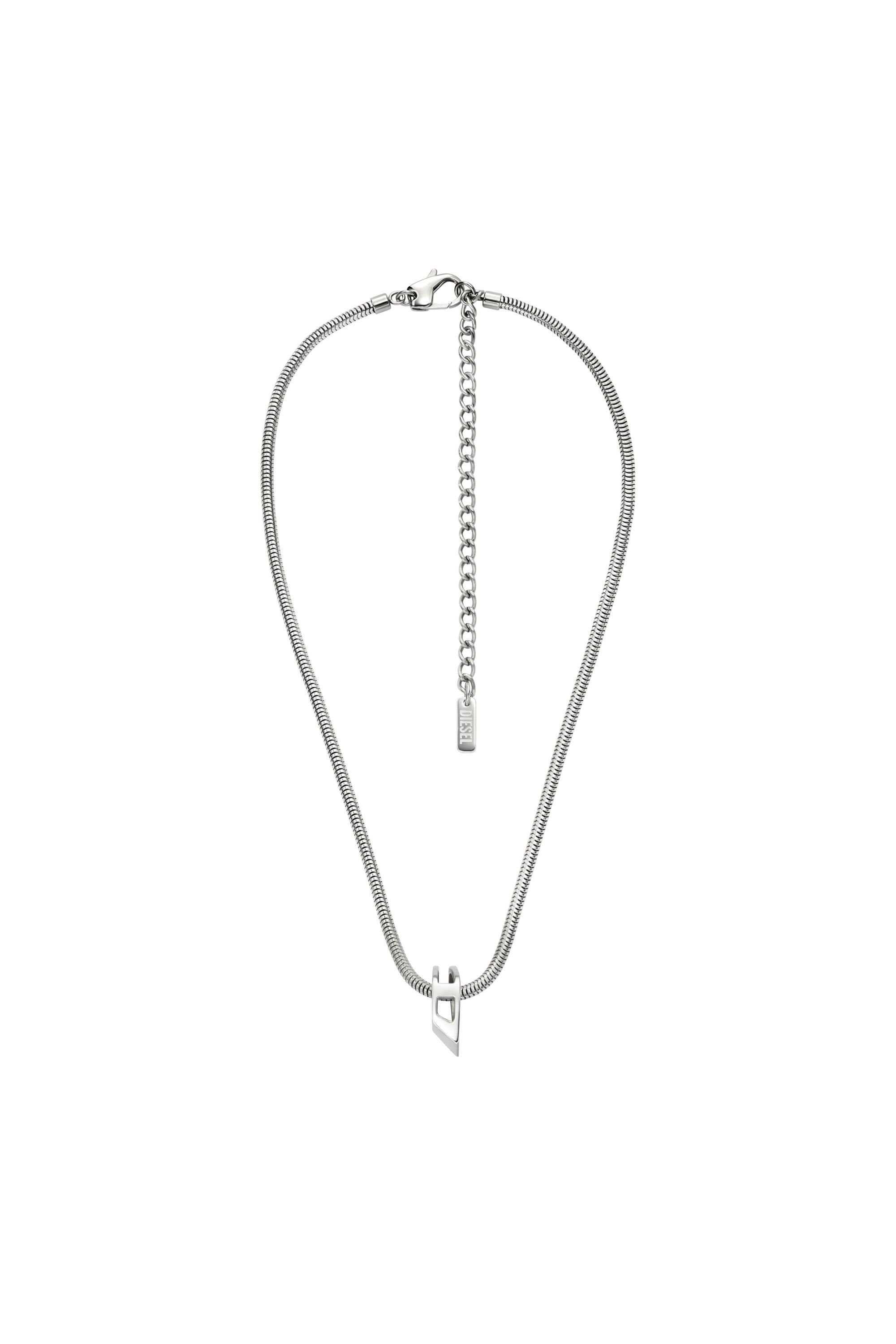 Diesel - DX167240 JEWELLERY, Unisex's Stainless Steel Chain Necklace in シルバー - 1