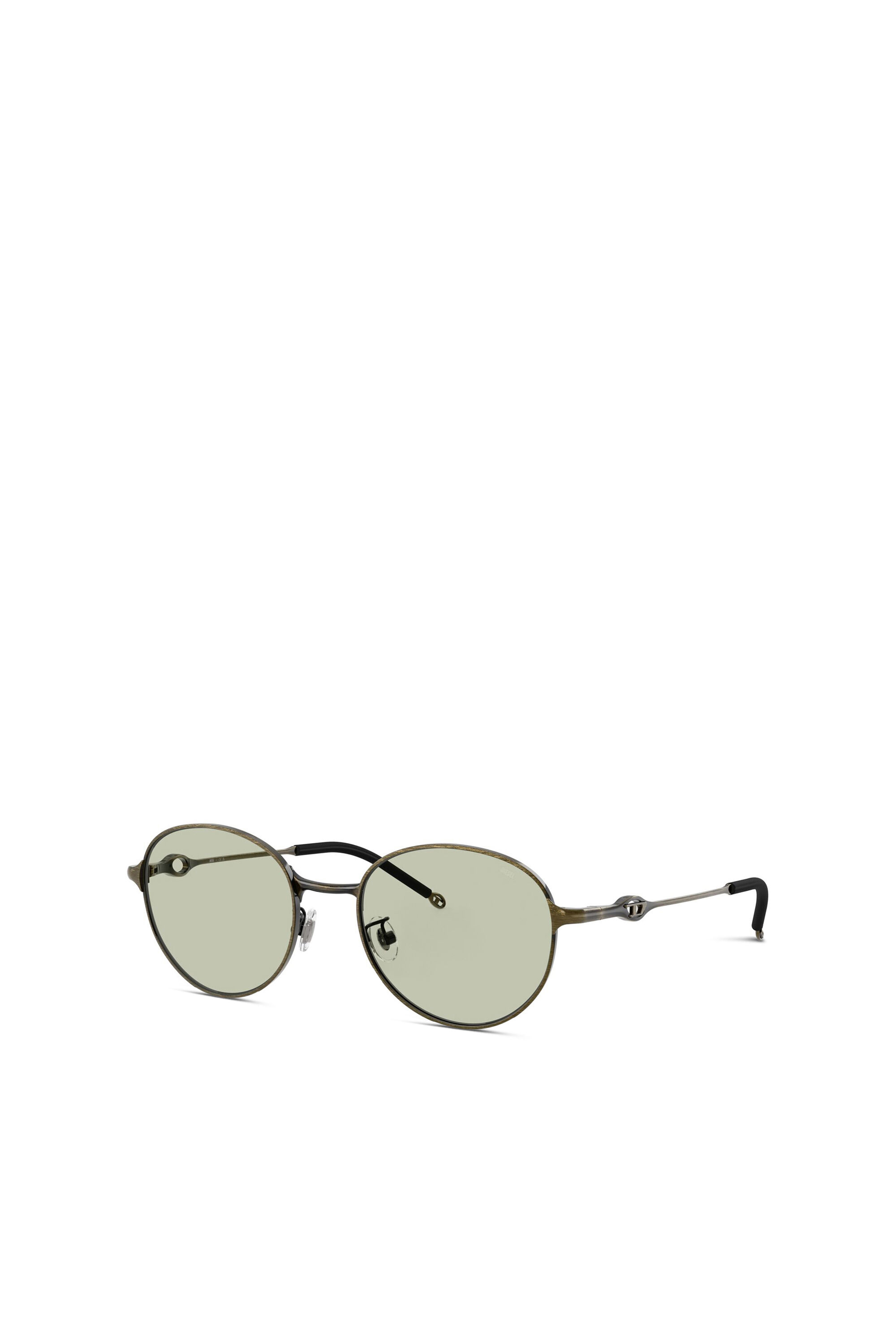 Diesel - 0DL1012D, Unisex's Oval sunglasses in グリーン - 4