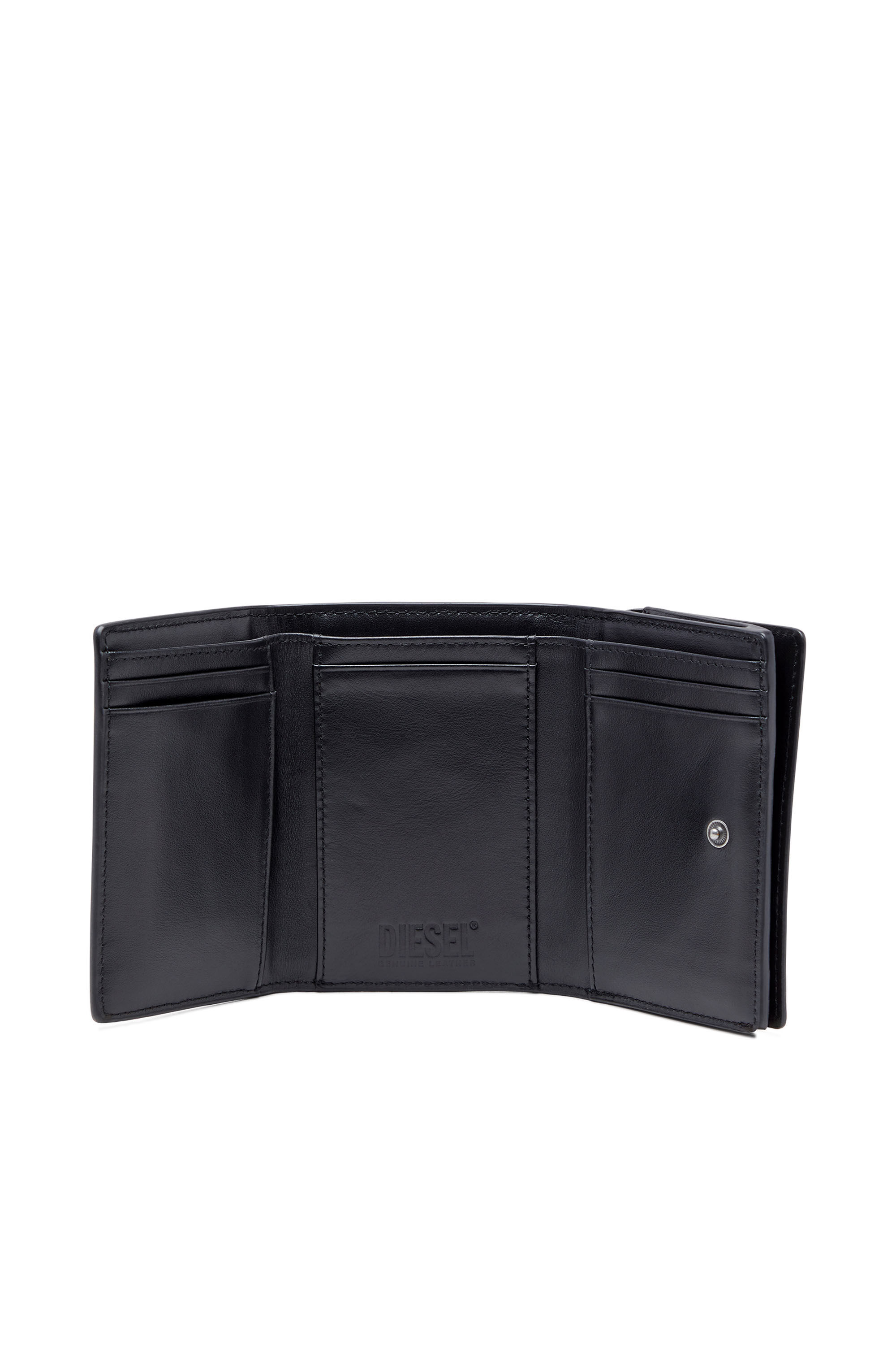 TRI-FOLD COIN S （MEN）: レザー三つ折り財布｜ディーゼル（DIESEL  