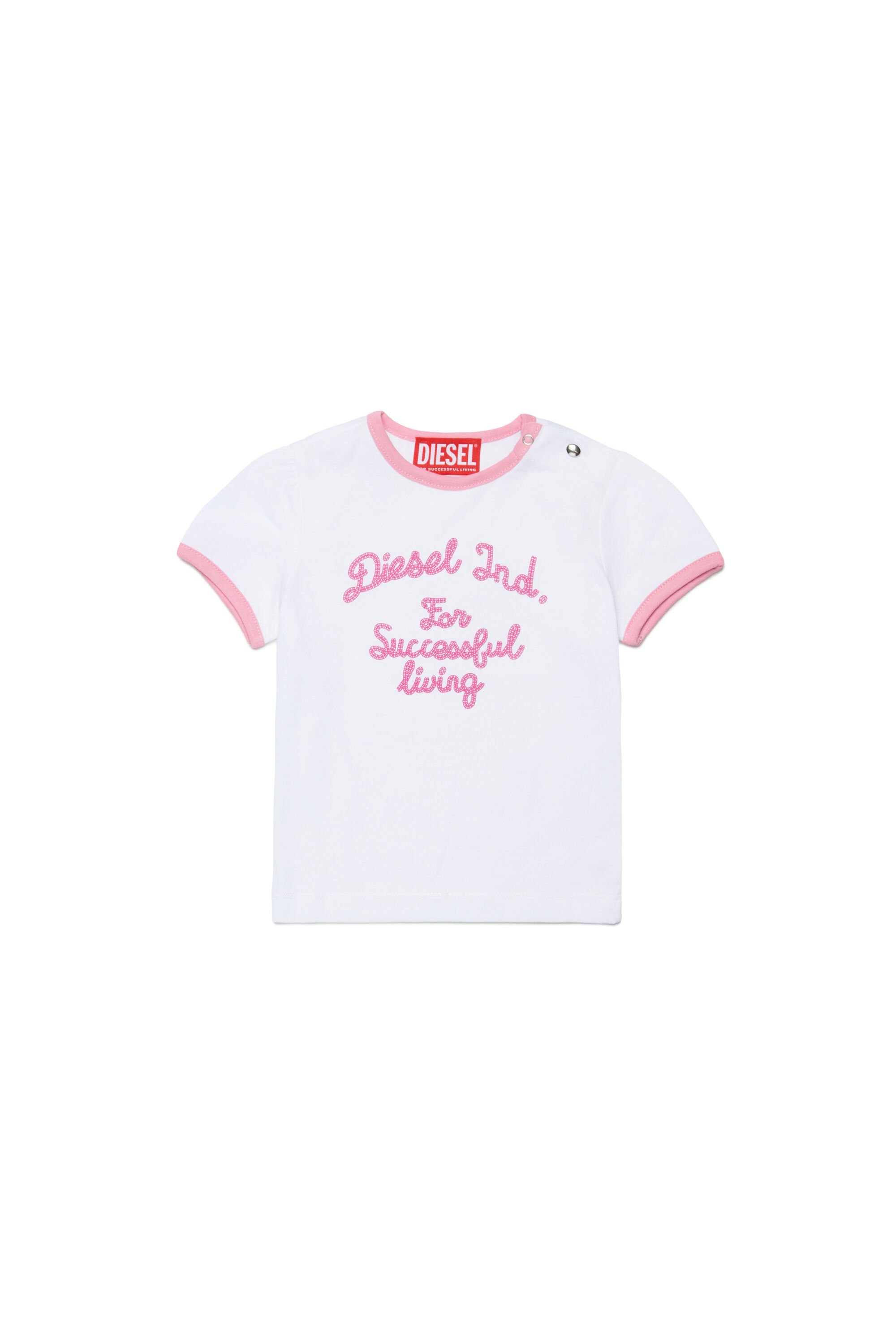 Diesel - TELAB, Female's Tシャツ in ホワイト - 1