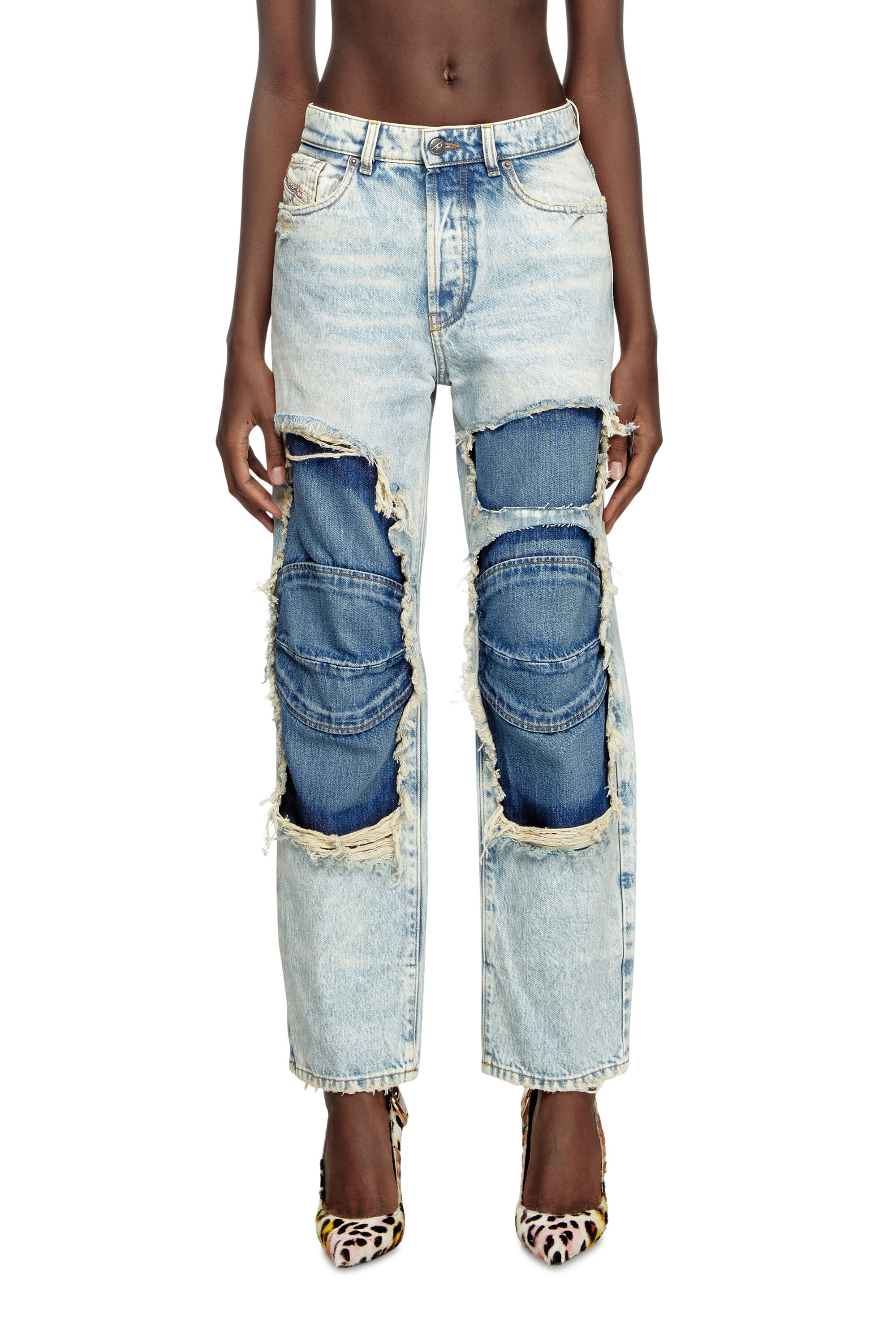 Relaxed Jeans - D-Fire | ライトブルー | ウィメンズ | DIESEL