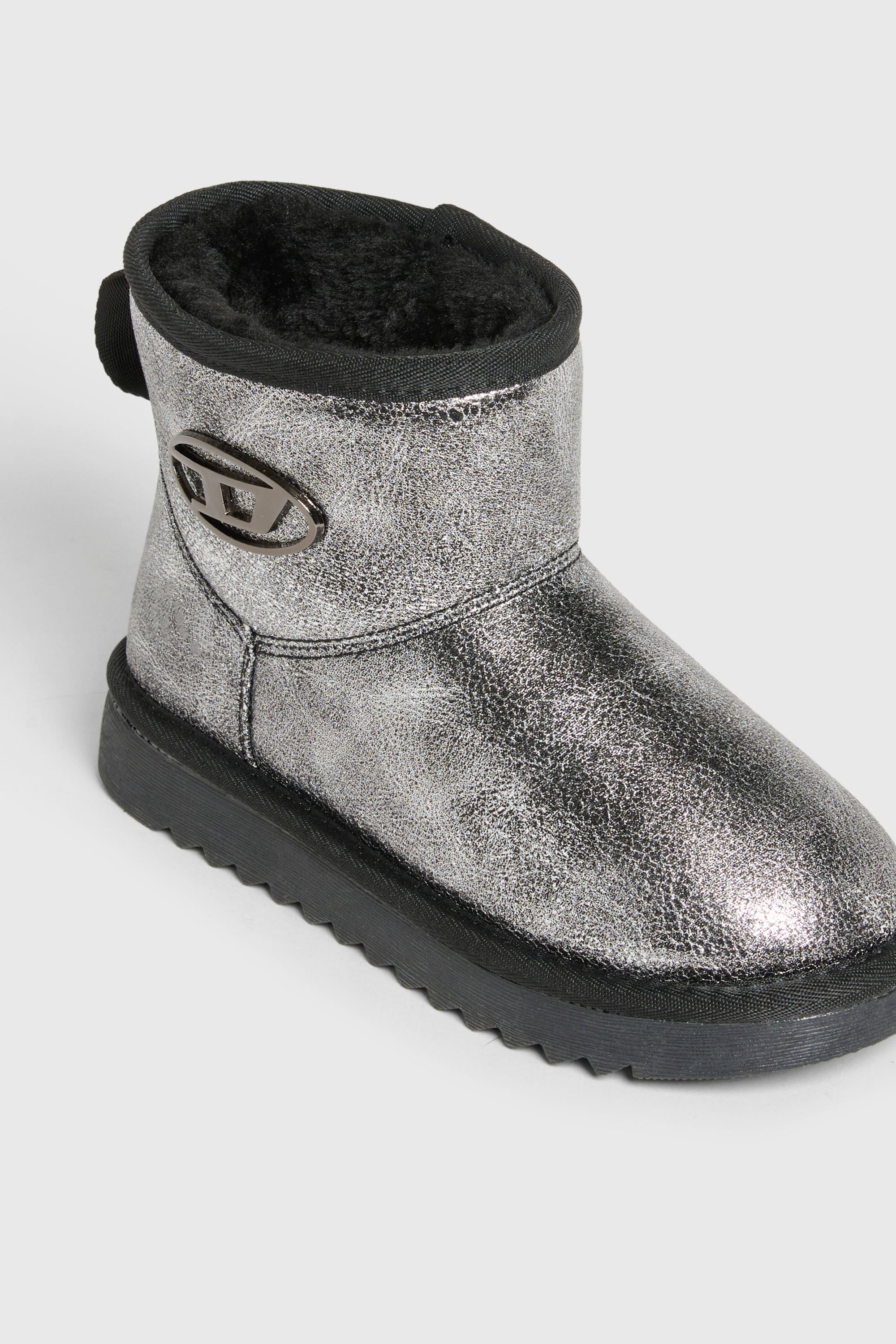 Diesel - D-DAATEN, Unisex's ブーツ in シルバー - 4