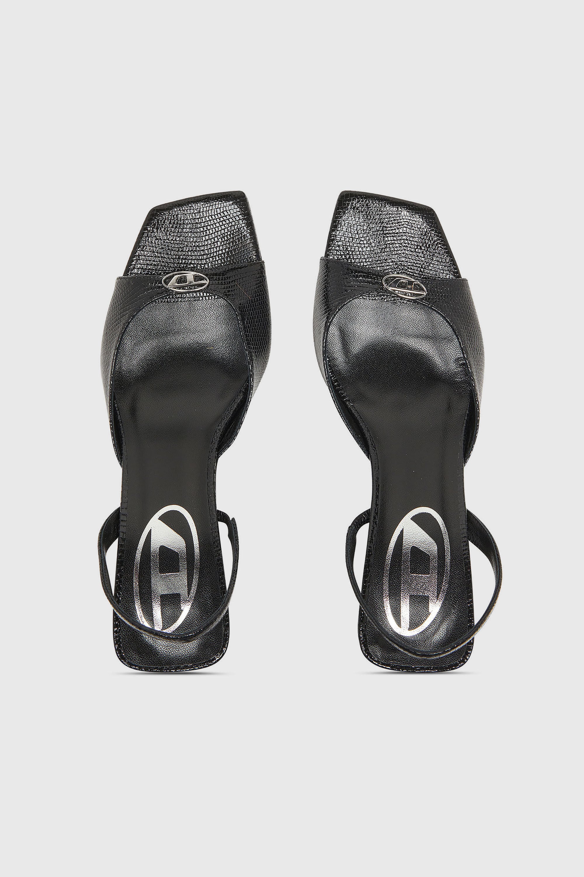 Diesel - D-AMBER 75 SANDAL, Female's サンダル in ブラック - 5