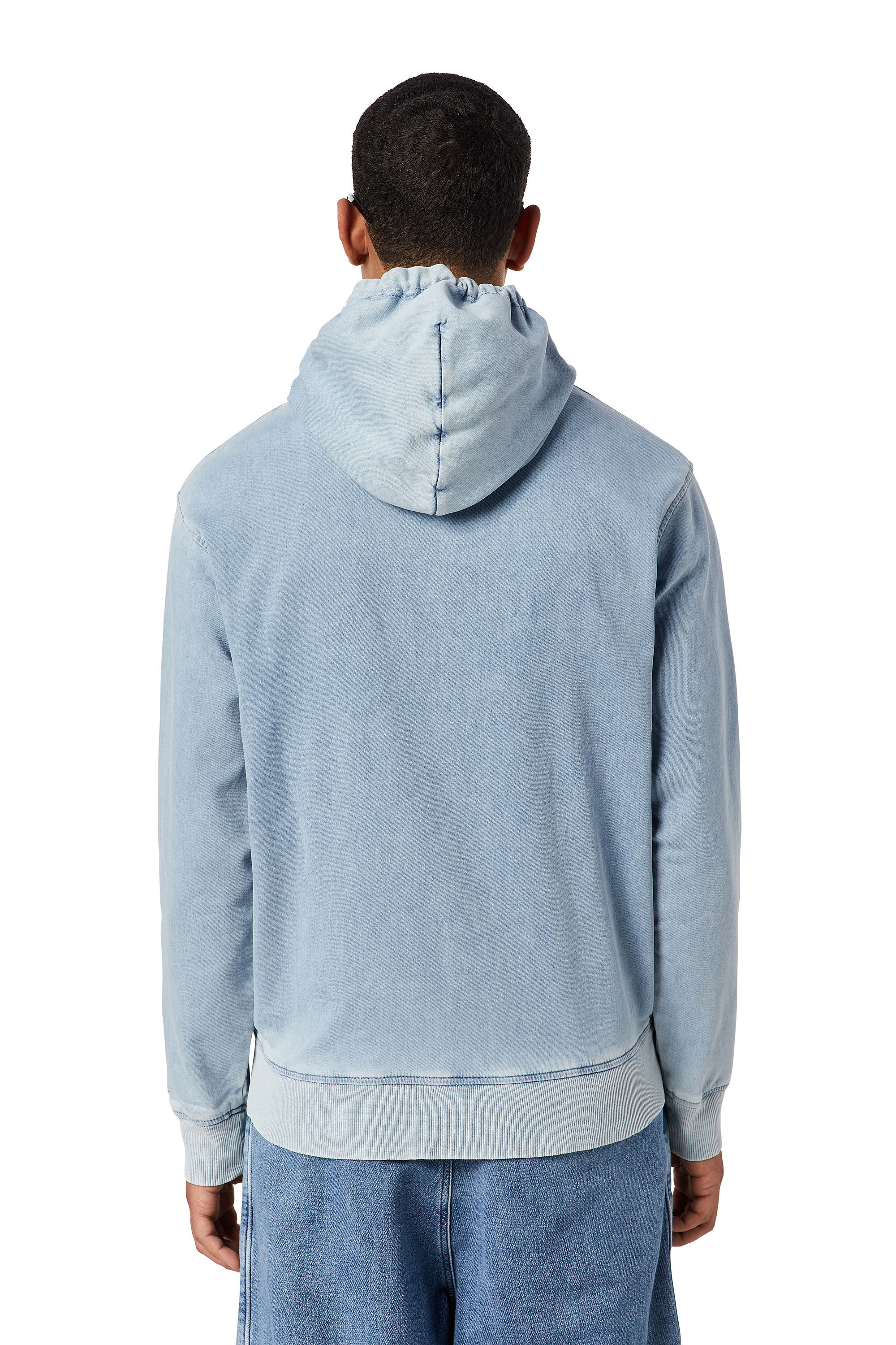 Diesel - D-GIR TRACK DENIM HOODIE,  - Image 5