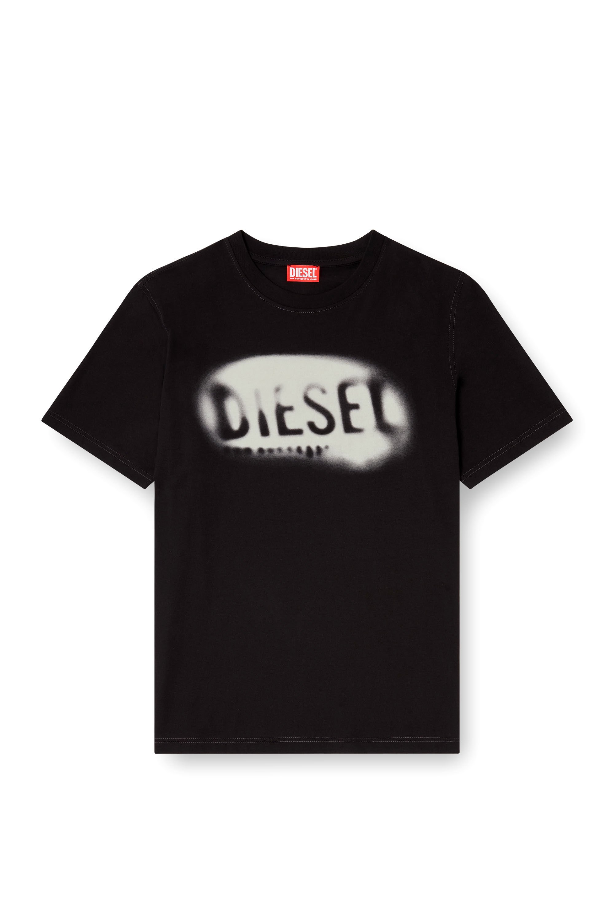 T-ADJUST-V2 Tシャツ｜ブラック｜メンズ｜DIESEL