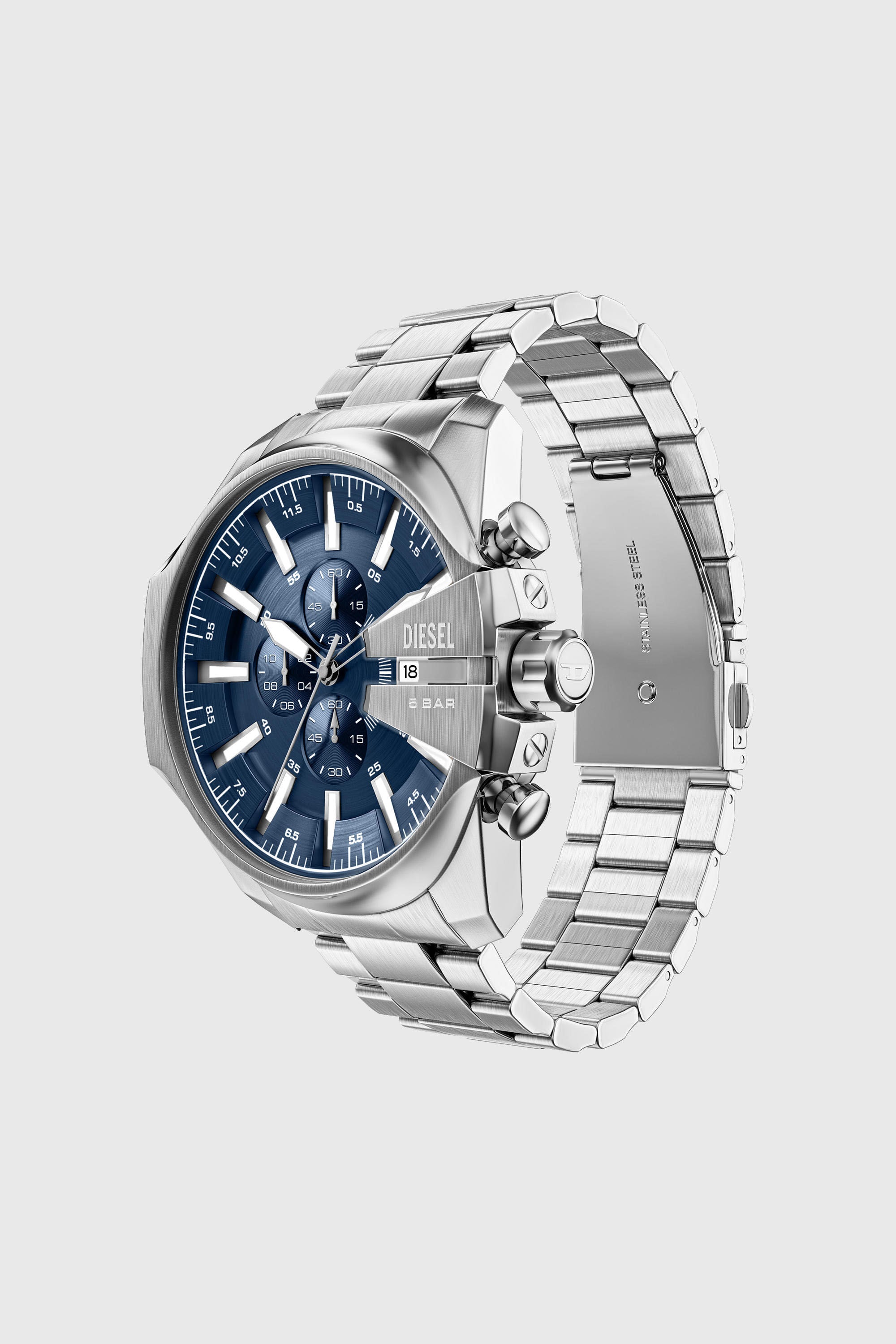 Diesel - DZ4721 WATCH, Male's 時計 in シルバー - 7