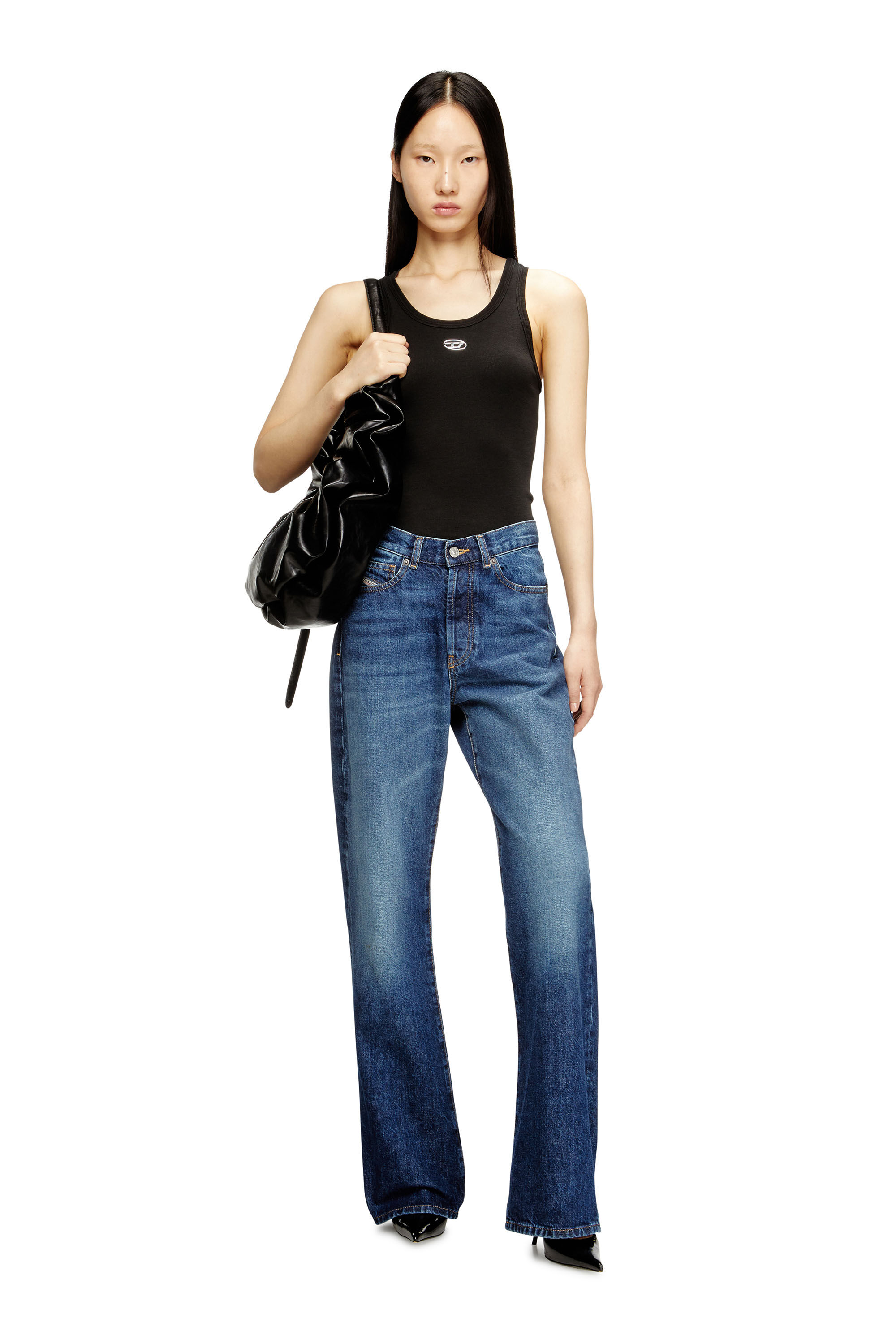 Diesel - T-ANKI-OD, Female's タンクトップ in ブラック - 1