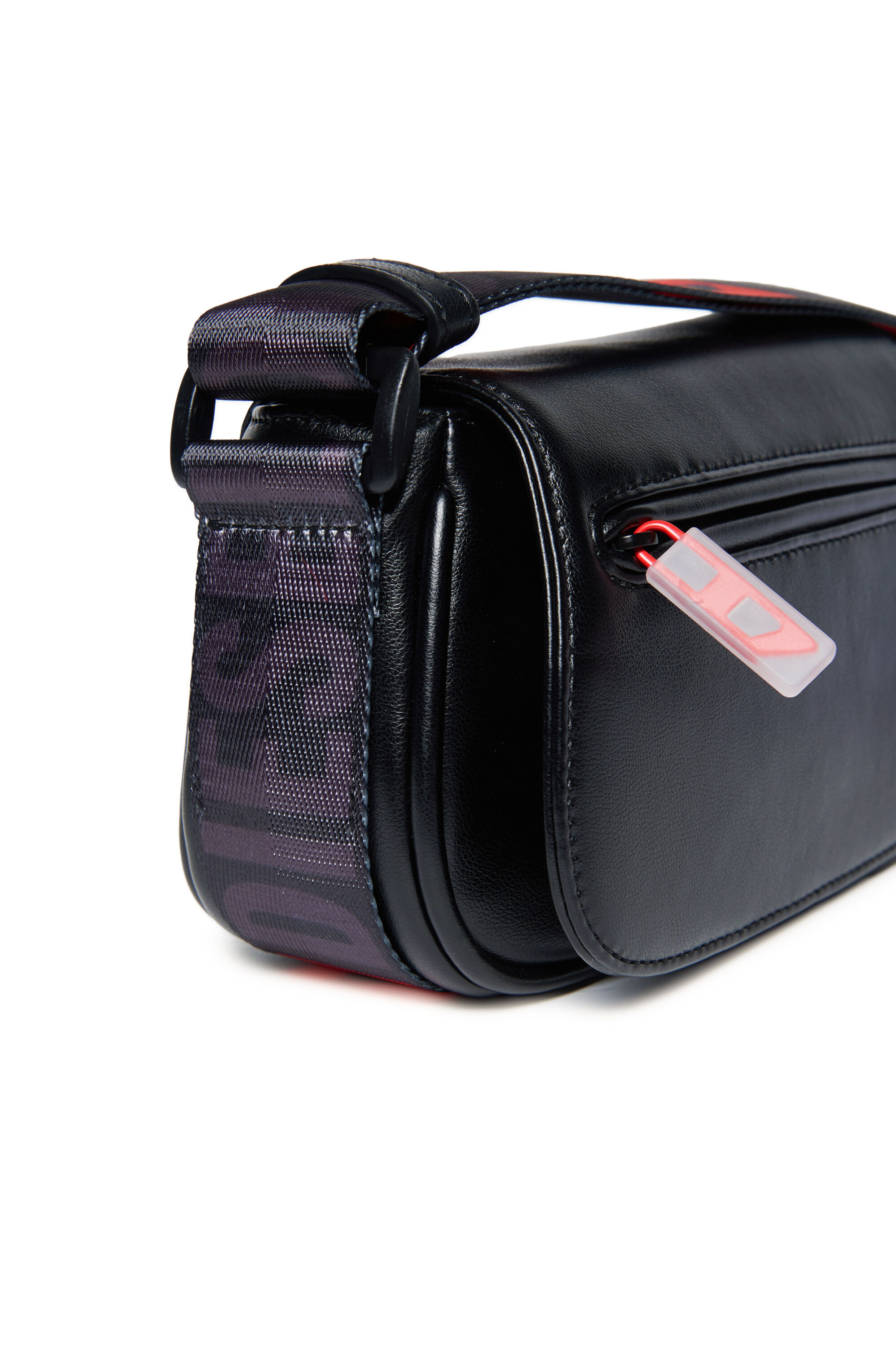 CROSSBODY Crossbody bag with logo strap｜ブラック｜ガールズ