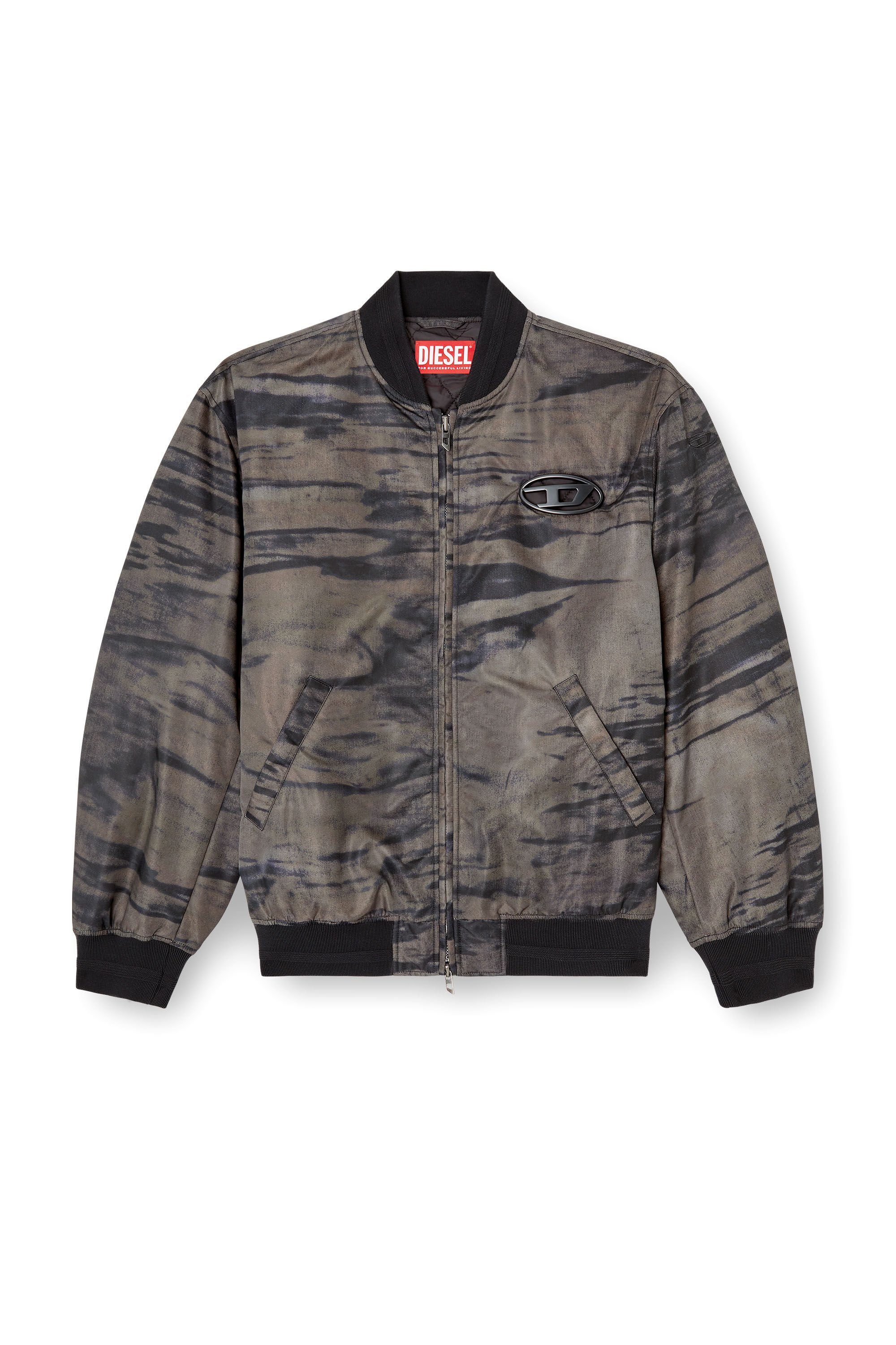ジャケット・アウター DIESEL J-Kepes J-KEPES Dégradé padded bomber jacket at Amazon Men's