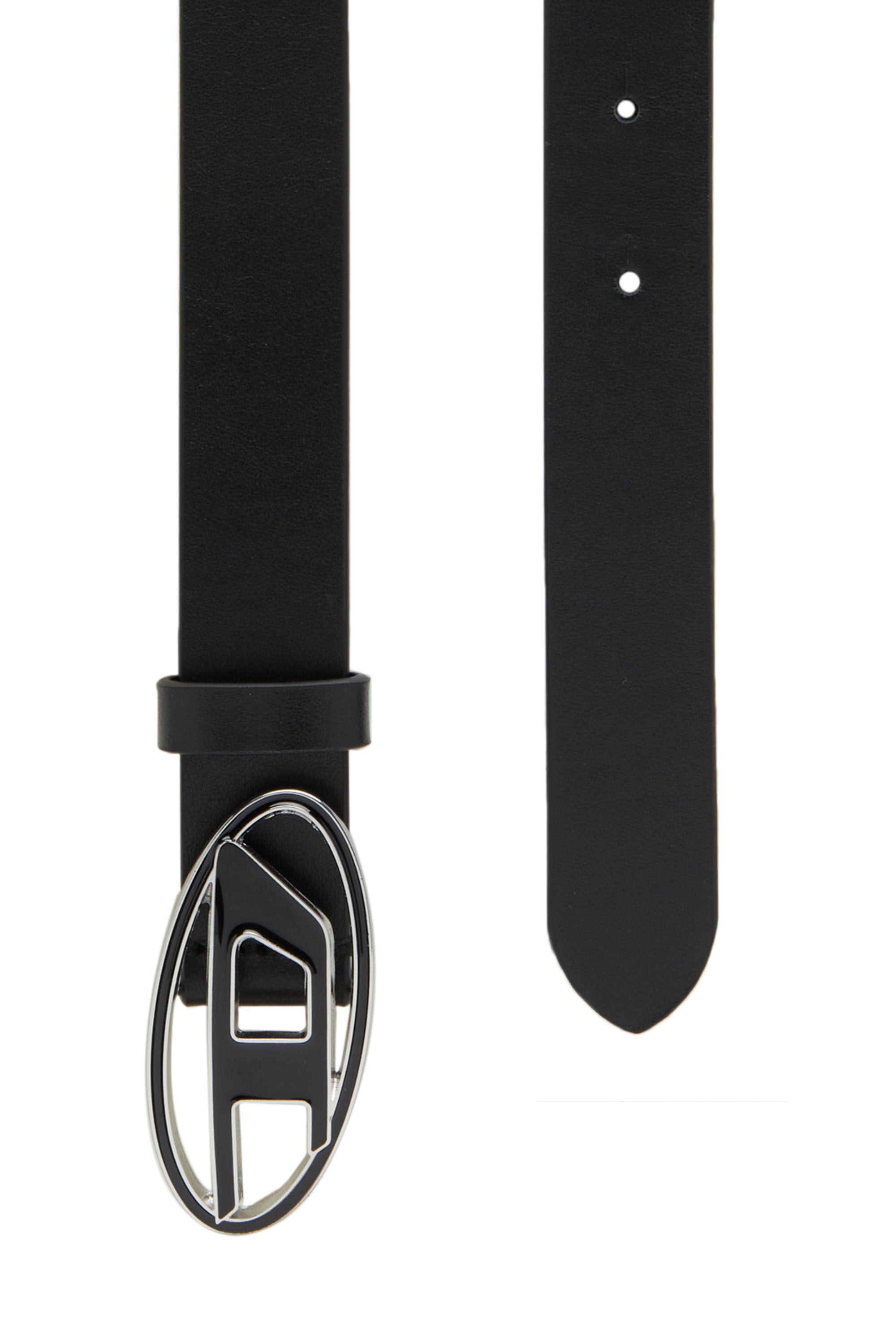 Diesel - B-1DR 25, Female's カウレザーベルト in ブラック - 2