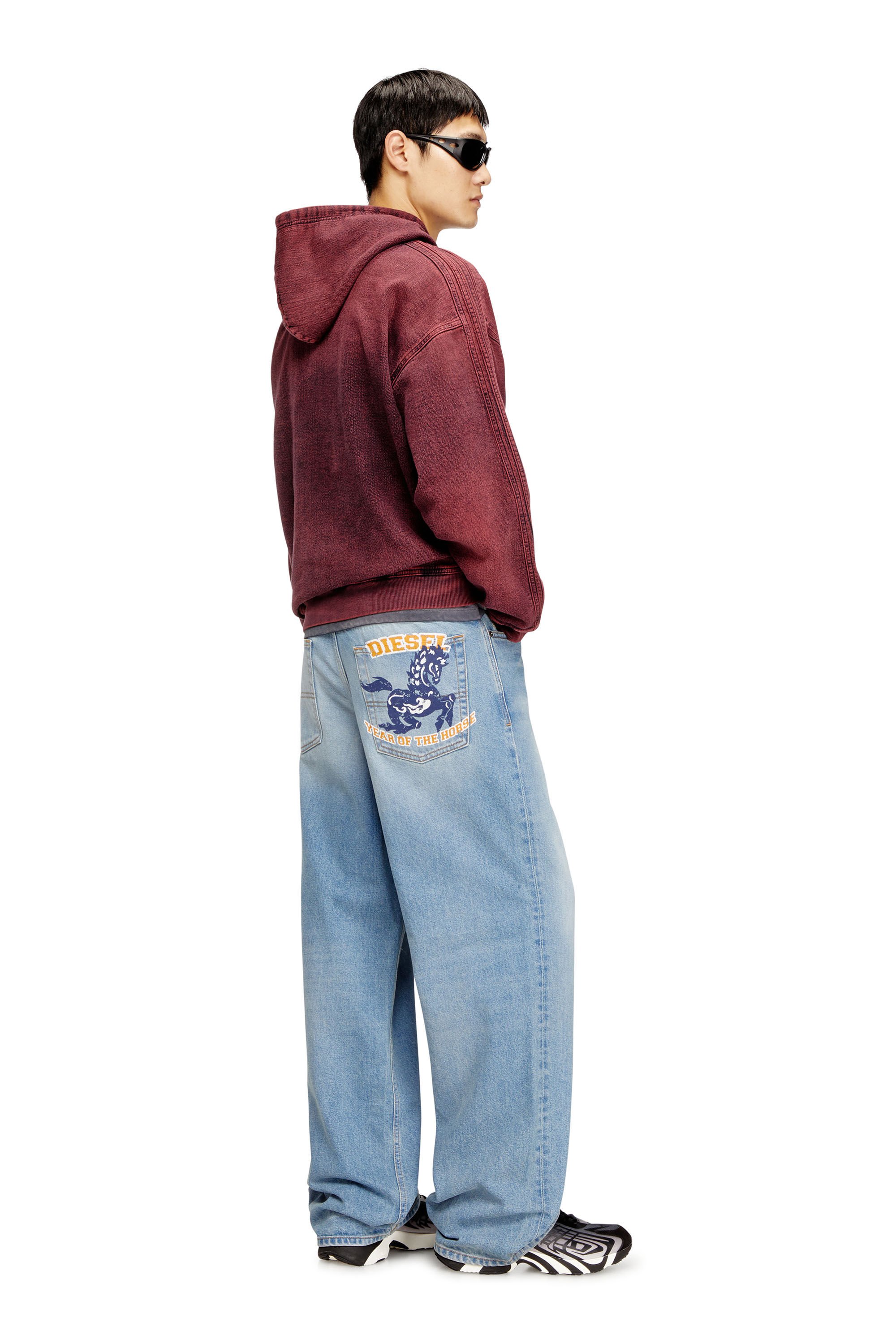 Diesel - Male's Relaxed Jeans 2001 D-Macro 007FA, ライトブルー - 1