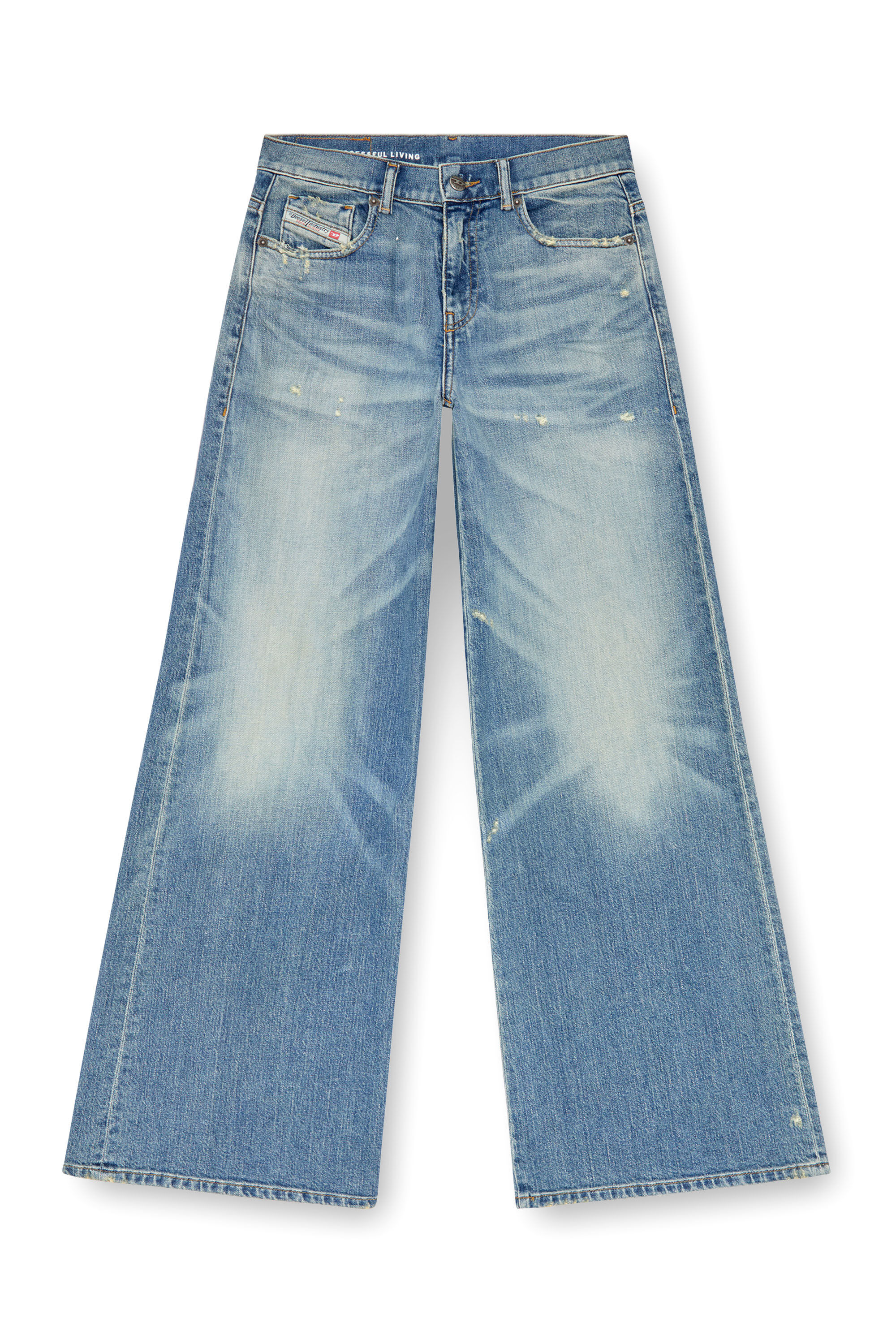 フレア Jeans - 1978 D-Akemi | ミディアムブルー | ウィメンズ | DIESEL