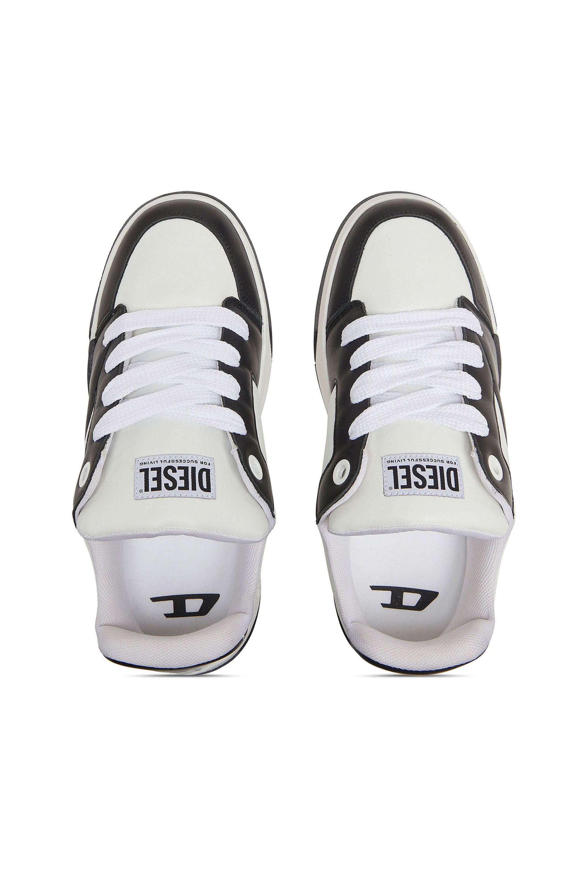 Diesel - S-D-OLLIE LOW W, Female's ローカットスニーカー in ホワイト/ブラック - 5