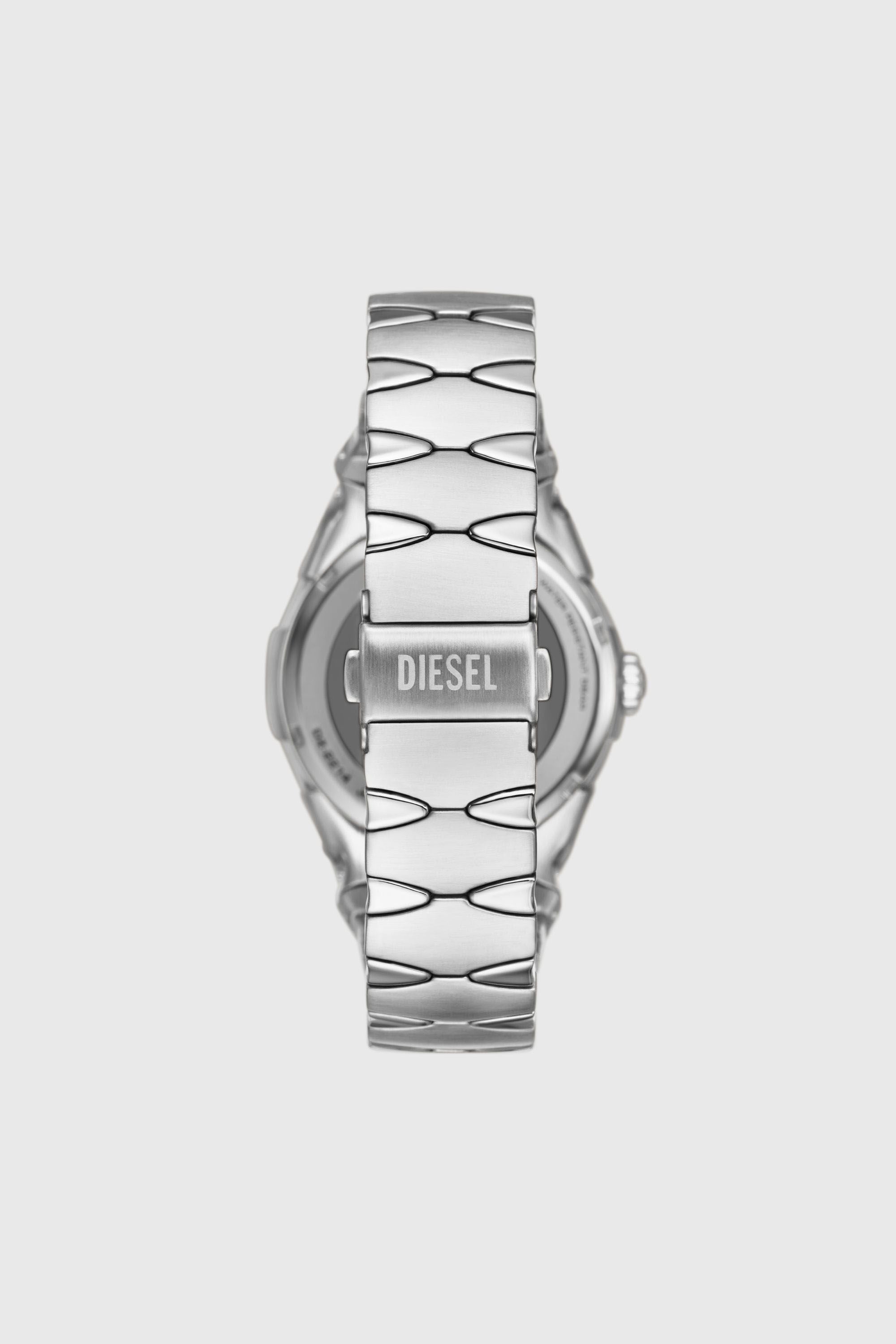 Diesel - DZ2224 WATCH, Male's D-Sruptor Three-Hand Stainless Steel Watch in シルバー - 2