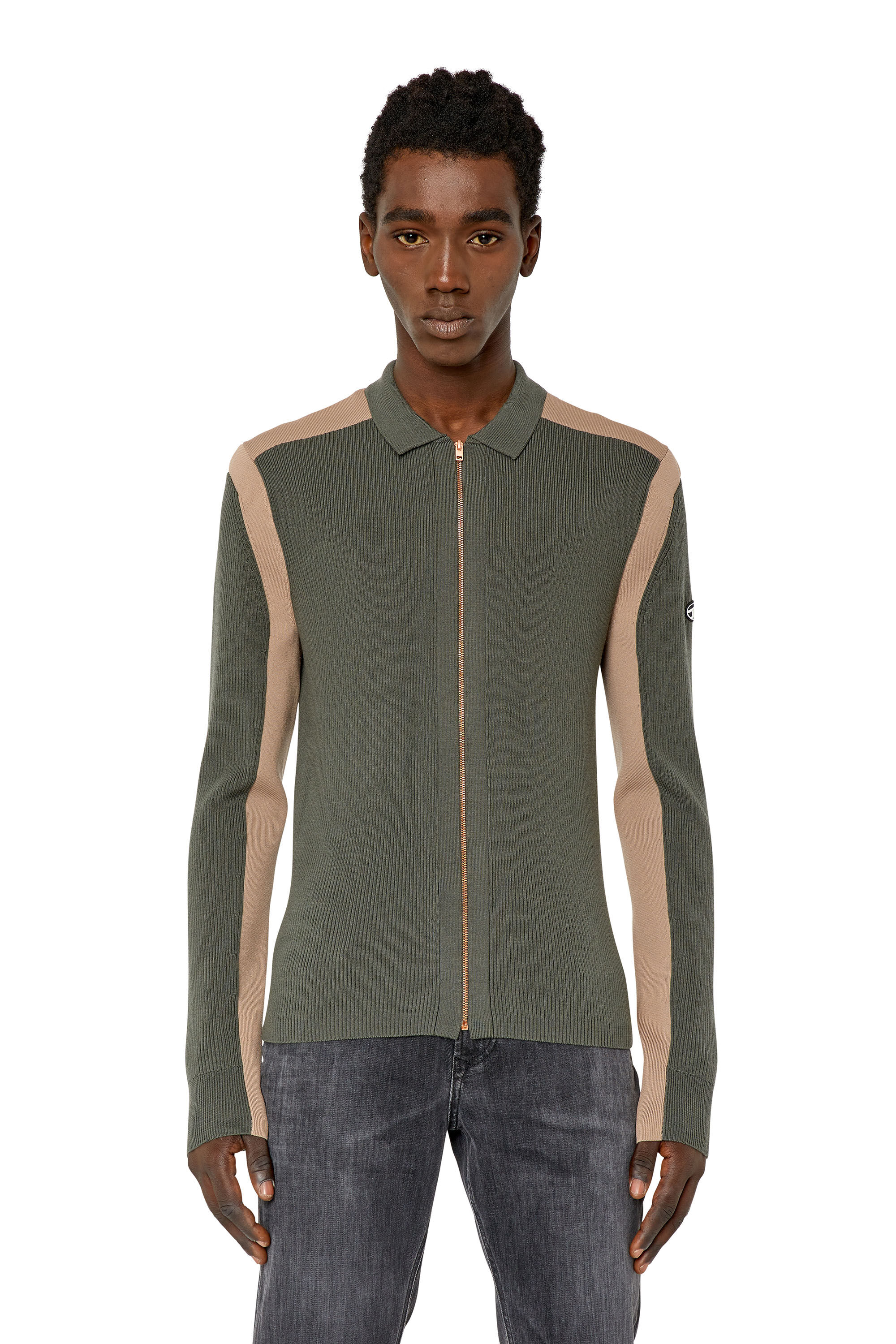 diesel ディーゼル ロゴ ニット黒 K-Atullus メンズ | unimac.az