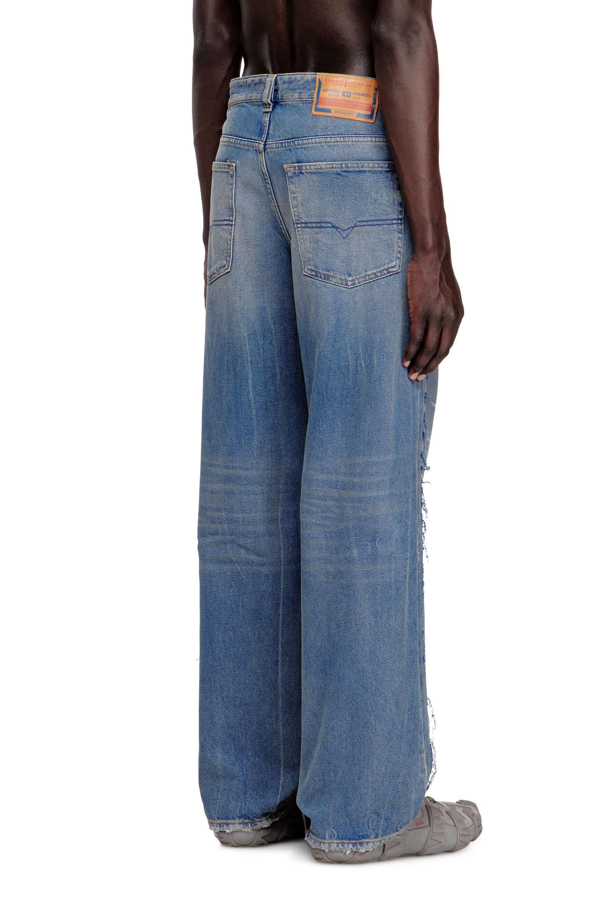 Diesel - Male's 2001 D-MACRO, ミディアムブルー - 2