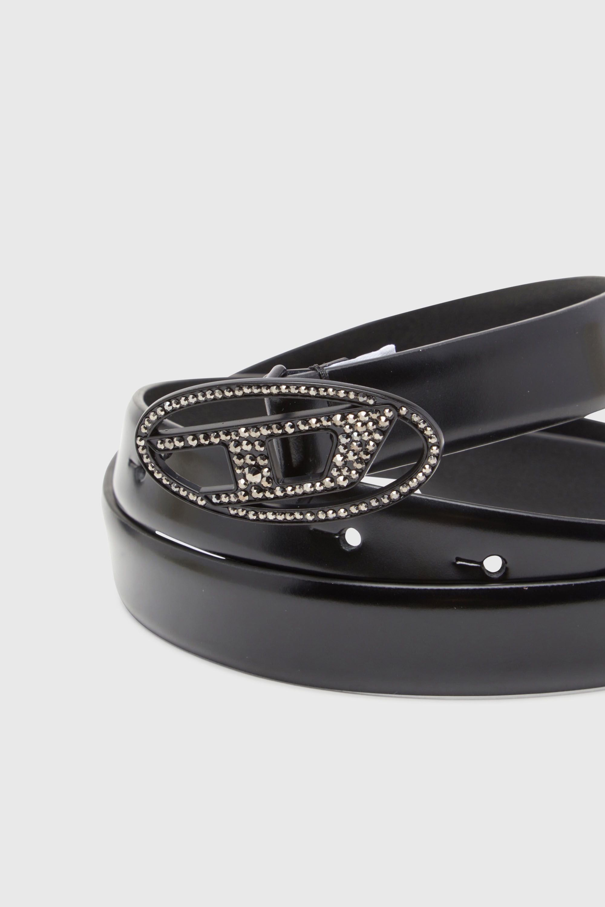Diesel - B-1DR STRASS 20, Female's レザーベルト in ブラック - 3