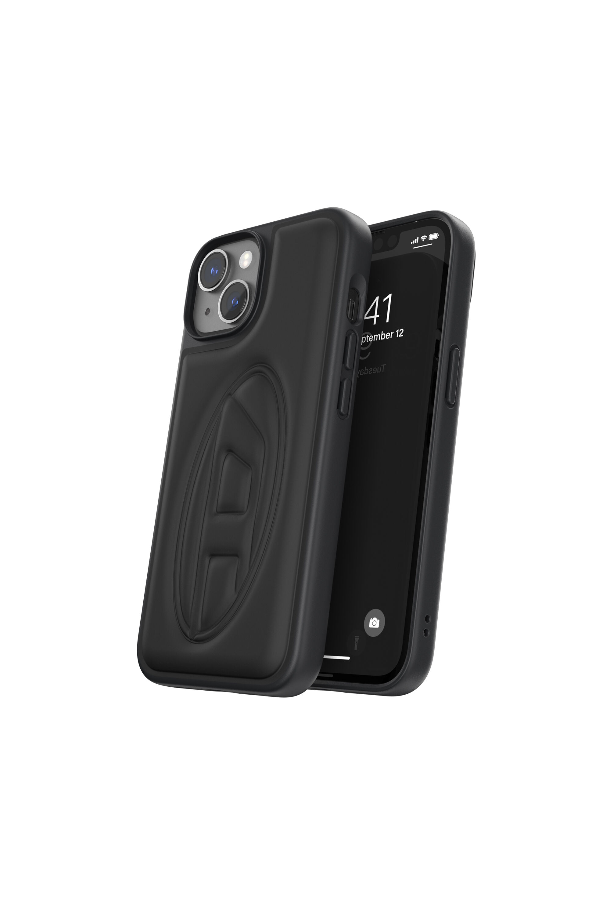 Diesel - 53406 MOULDED CASE, Unisex's iPhone 14 in ブラック - 3