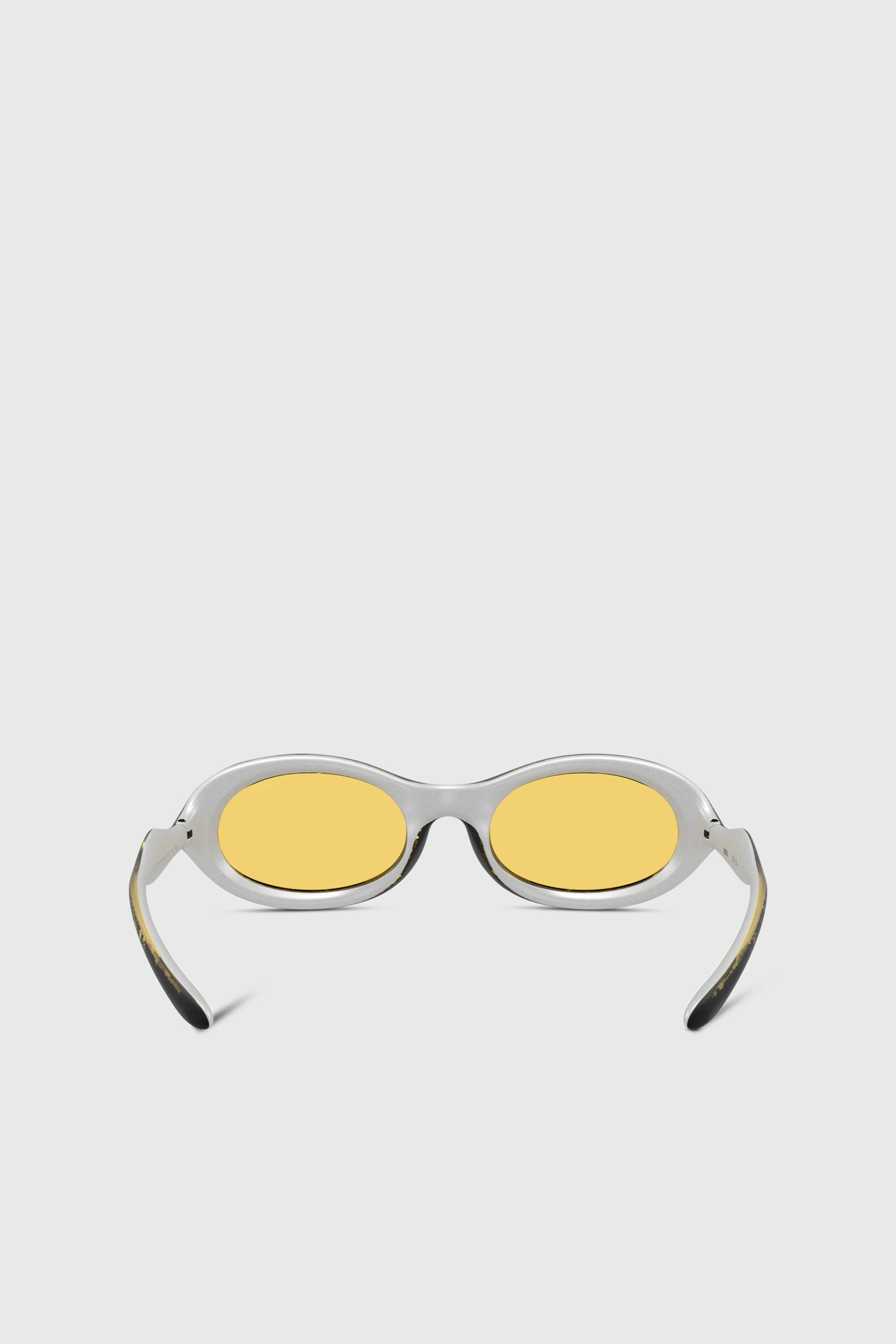 Diesel - 0DL3011U, Unisex's Oval sunglasses in イエロー - 3