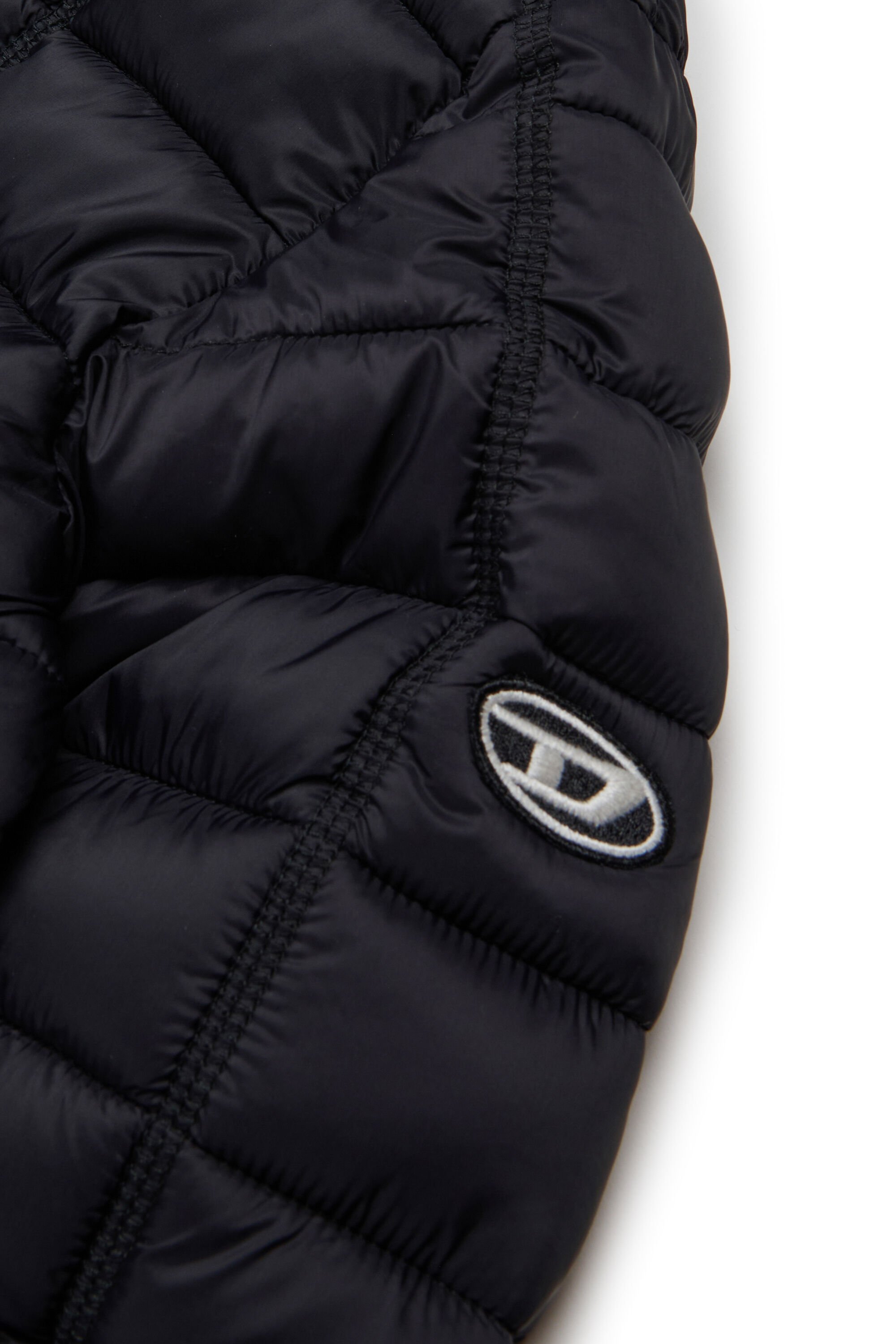 Diesel - JWSTONE, Unisex's パファージャケット in ブラック - 4