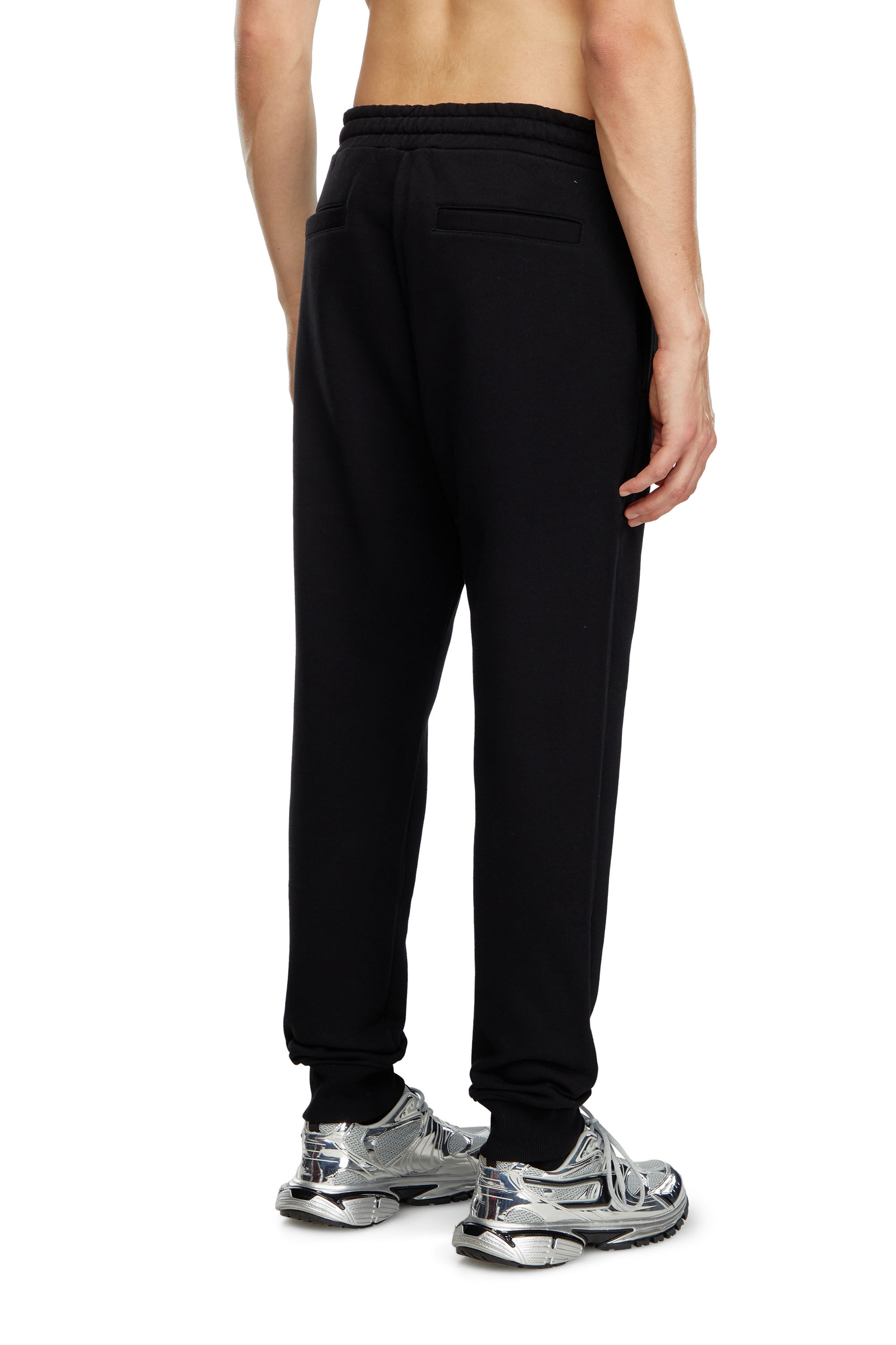 Diesel - P-TARY-DOVAL-PJ, Male's Track pants with Oval D patch in ブラック - 2