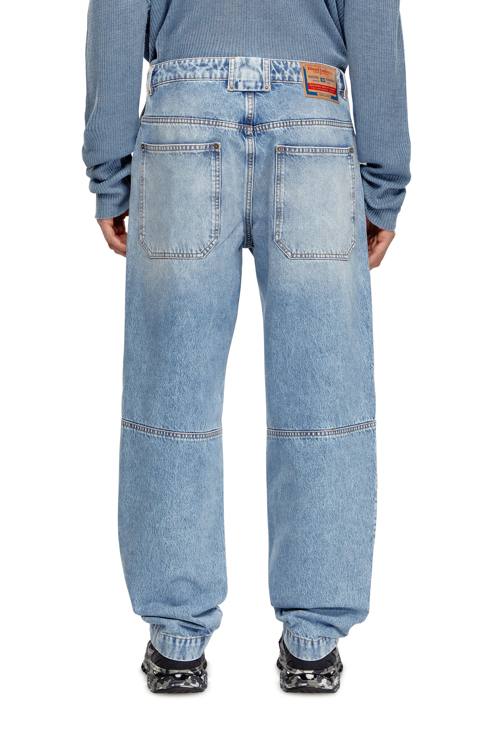 Diesel - Tapered Jeans D-P-5-D 0GHAW, ライトブルー - Image 5