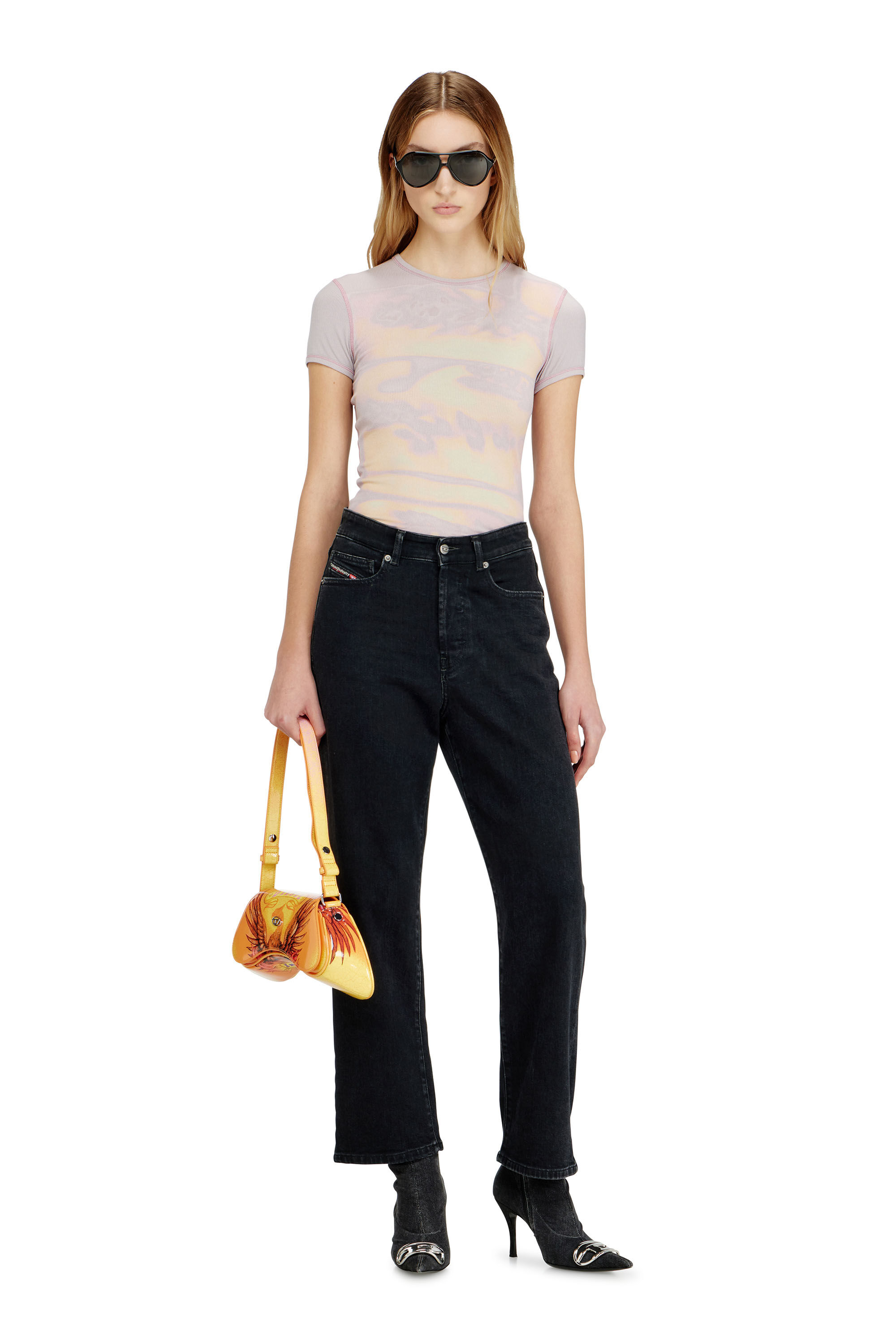 Diesel - T-ELE-LONG-AA1, Female's 半袖トップ in null - 1