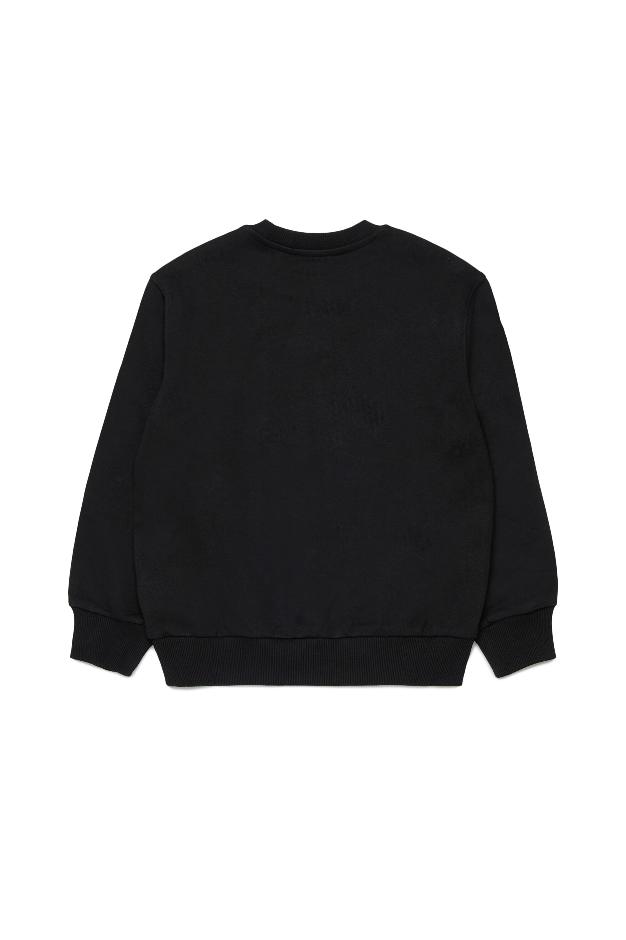 Diesel - SXGIN OVER, Unisex's Sweatshirt small logo patch in ブラック - 2