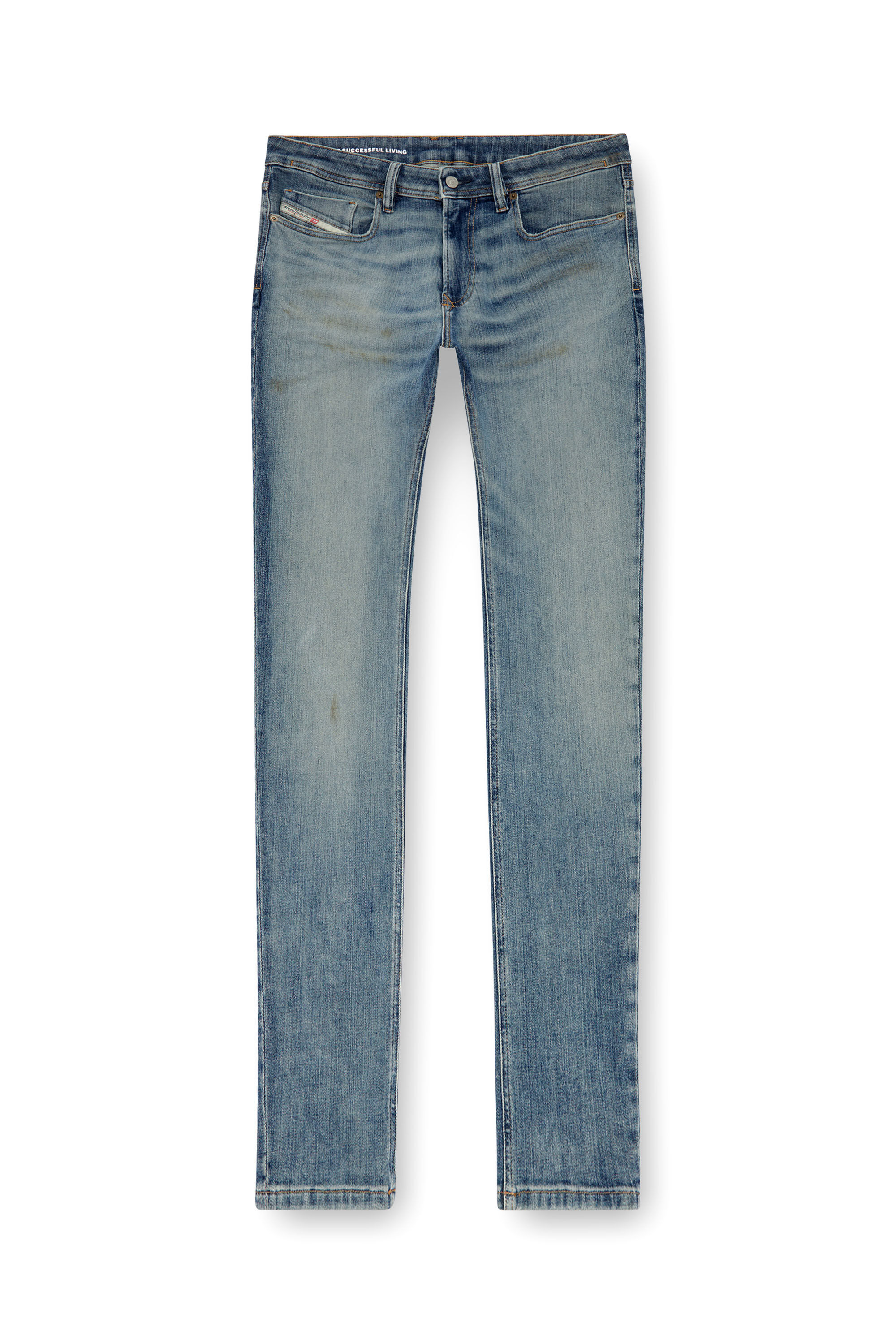 Diesel - Male's Skinny Jeans 1979 Sleenker 0GRDE, ミディアムブルー - 2