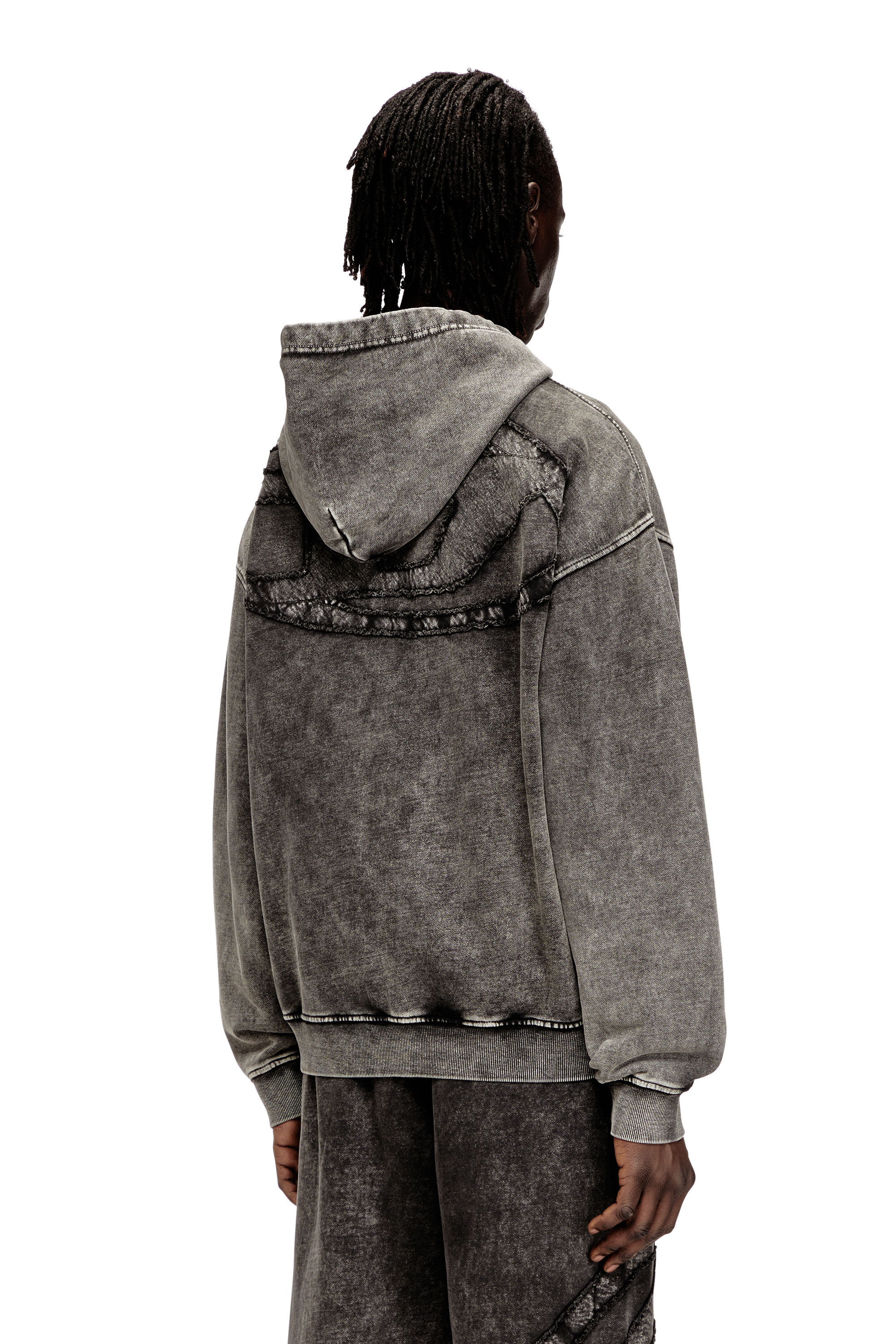 S-BOXT-HOOD-ZIP-DEN ジップアップパーカー｜ToBeDefined｜メンズ｜DIESEL