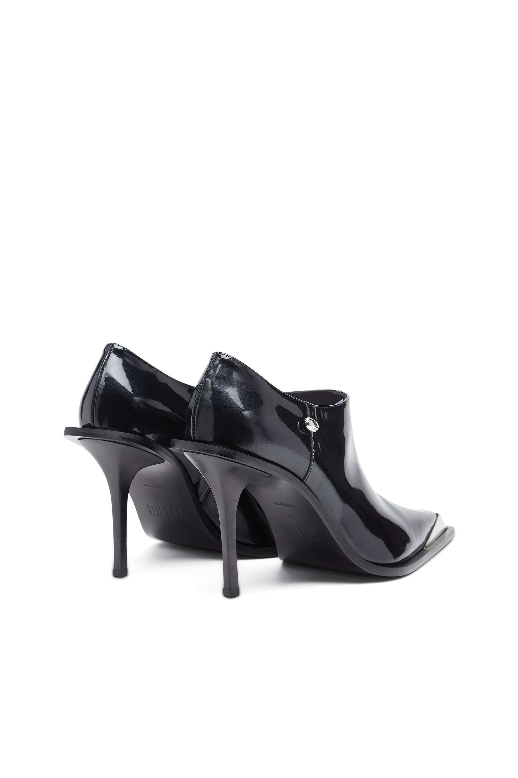 D-TONA SC D-Tona-Ankle boots in patent leather｜ブラック｜ウィメンズ｜DIESEL