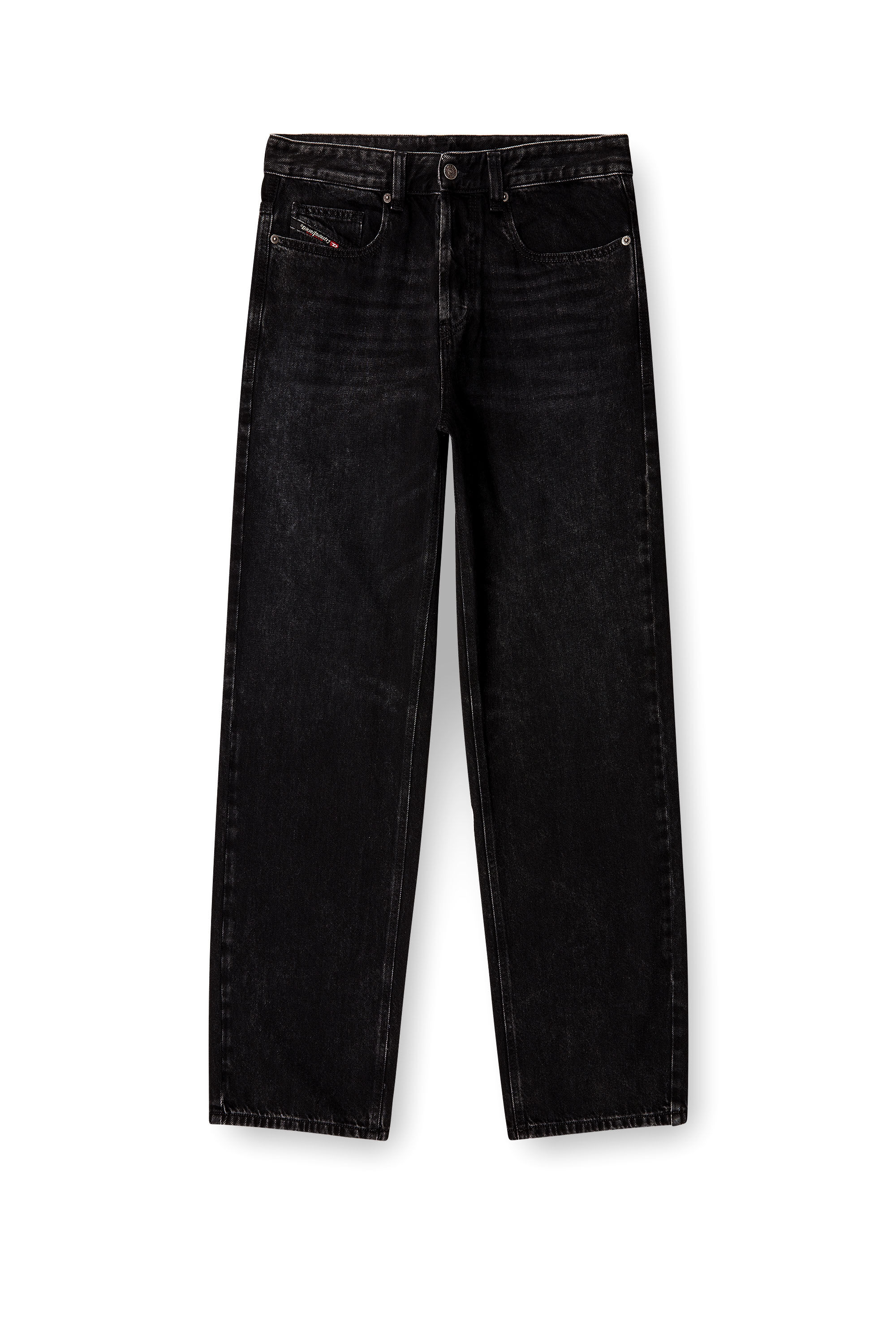 Diesel - Male's Relaxed Jeans 2001 D-Macro 09P09, ブラック/ダークグレー - 2
