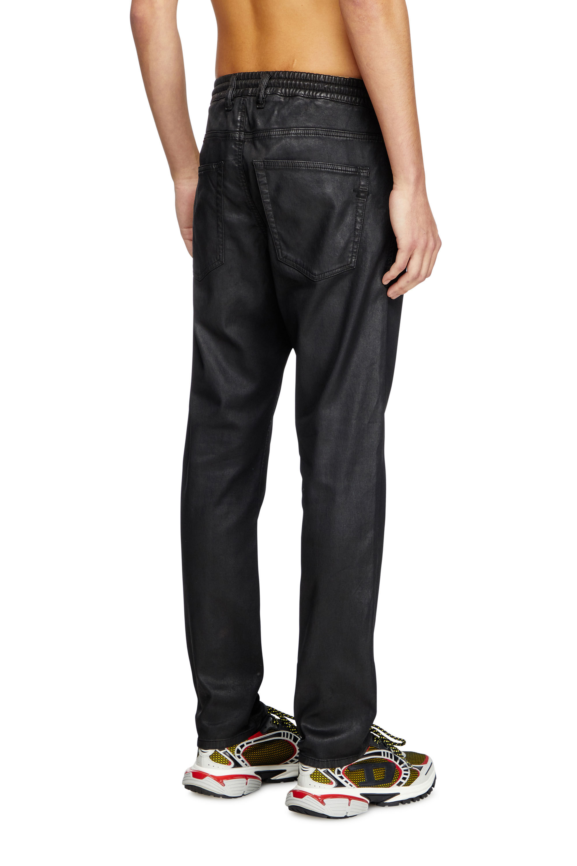 Diesel - Male's Regular 2030 D-Krooley Joggjeans® 068PX, ブラック/ダークグレー - 4
