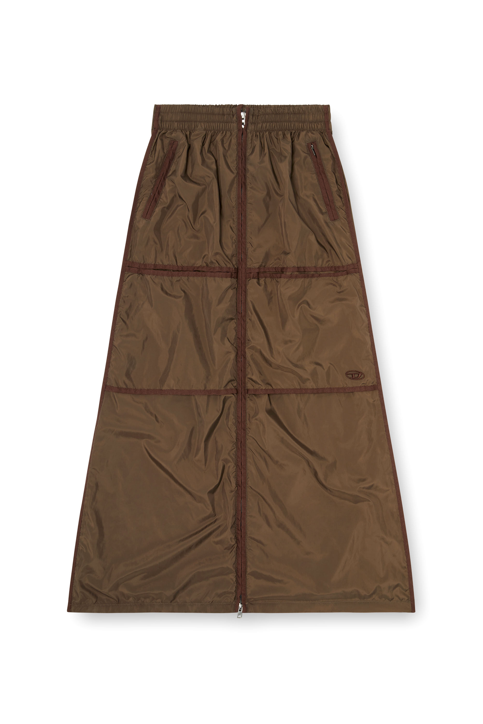 Diesel - O-HYTON, Female's スカート in ブラウン - 2