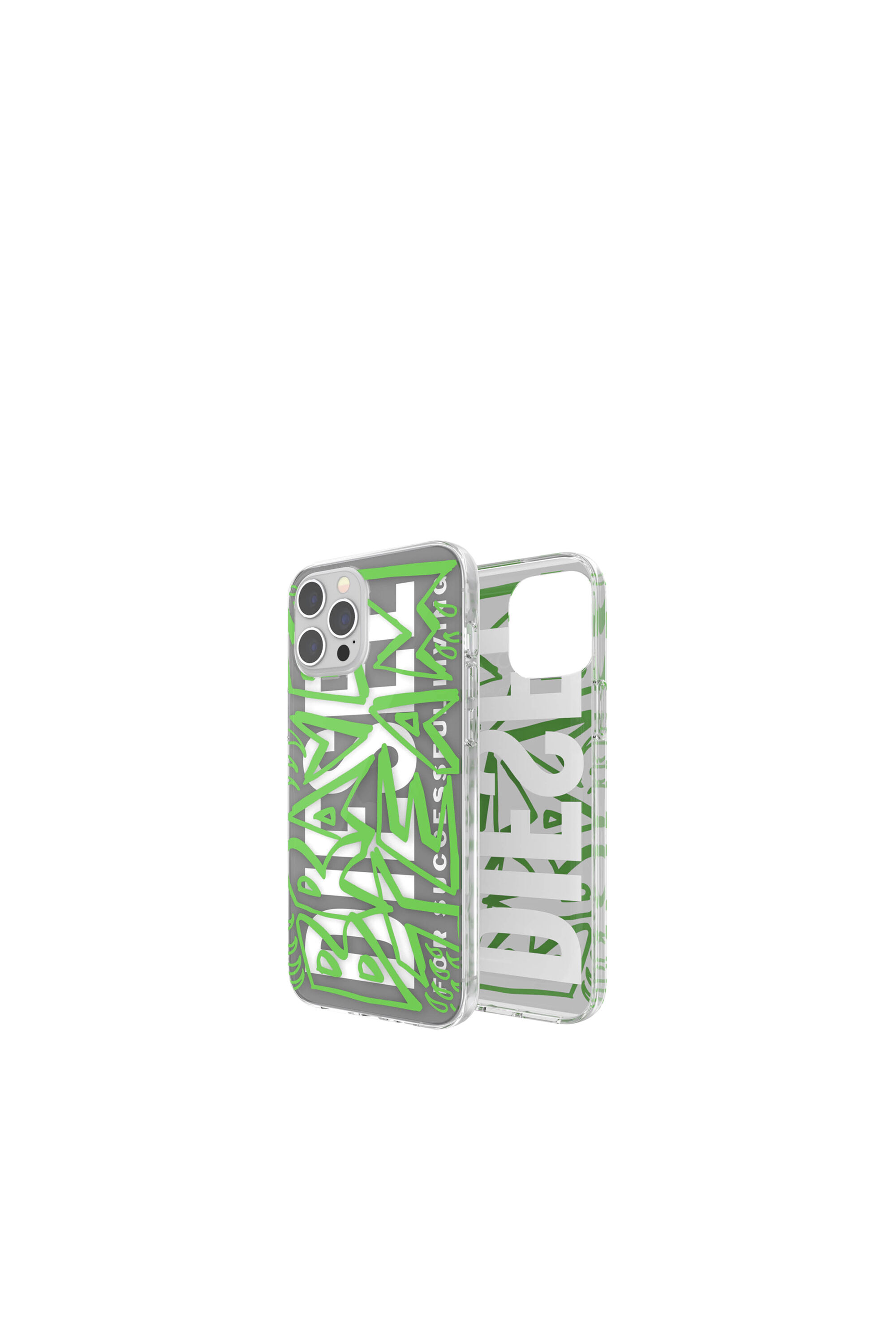 Diesel - 42571 STANDARD CASE, Unisex's Ultra-light TPU Case for iPhone 12 Pro Max in グリーン - 1