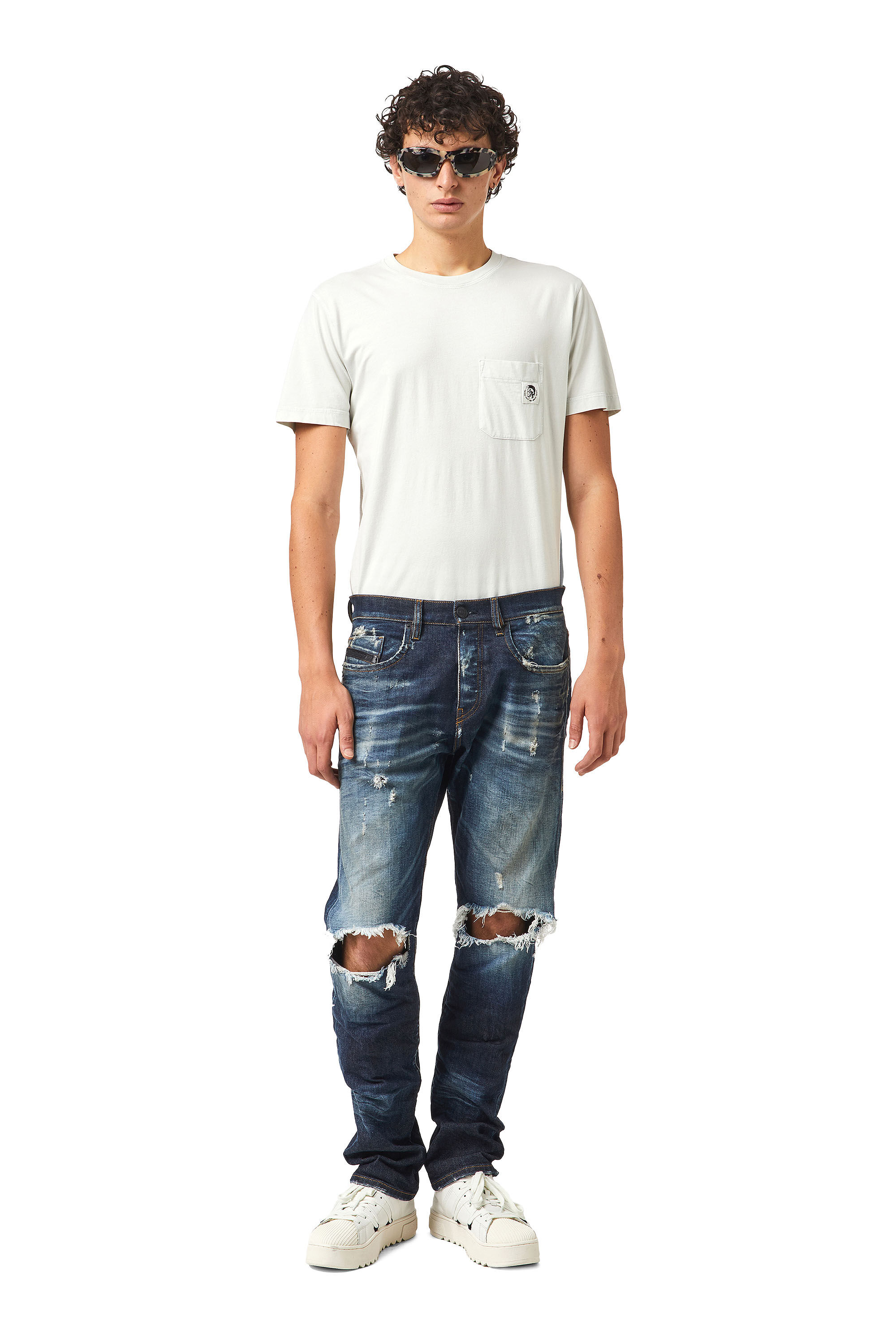 Diesel - 2020 D-VIKER 09B46 Straight Jeans,  - Image 1