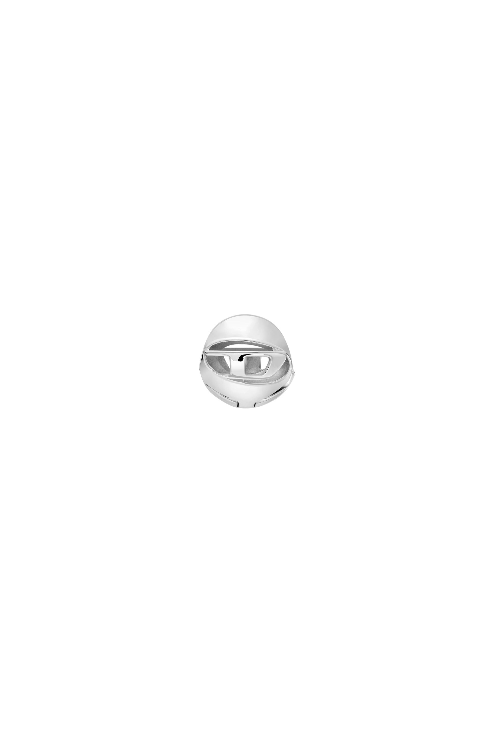 Diesel - DX1718040, Unisex's Stainless Steel Hoop Earring in シルバー - 2