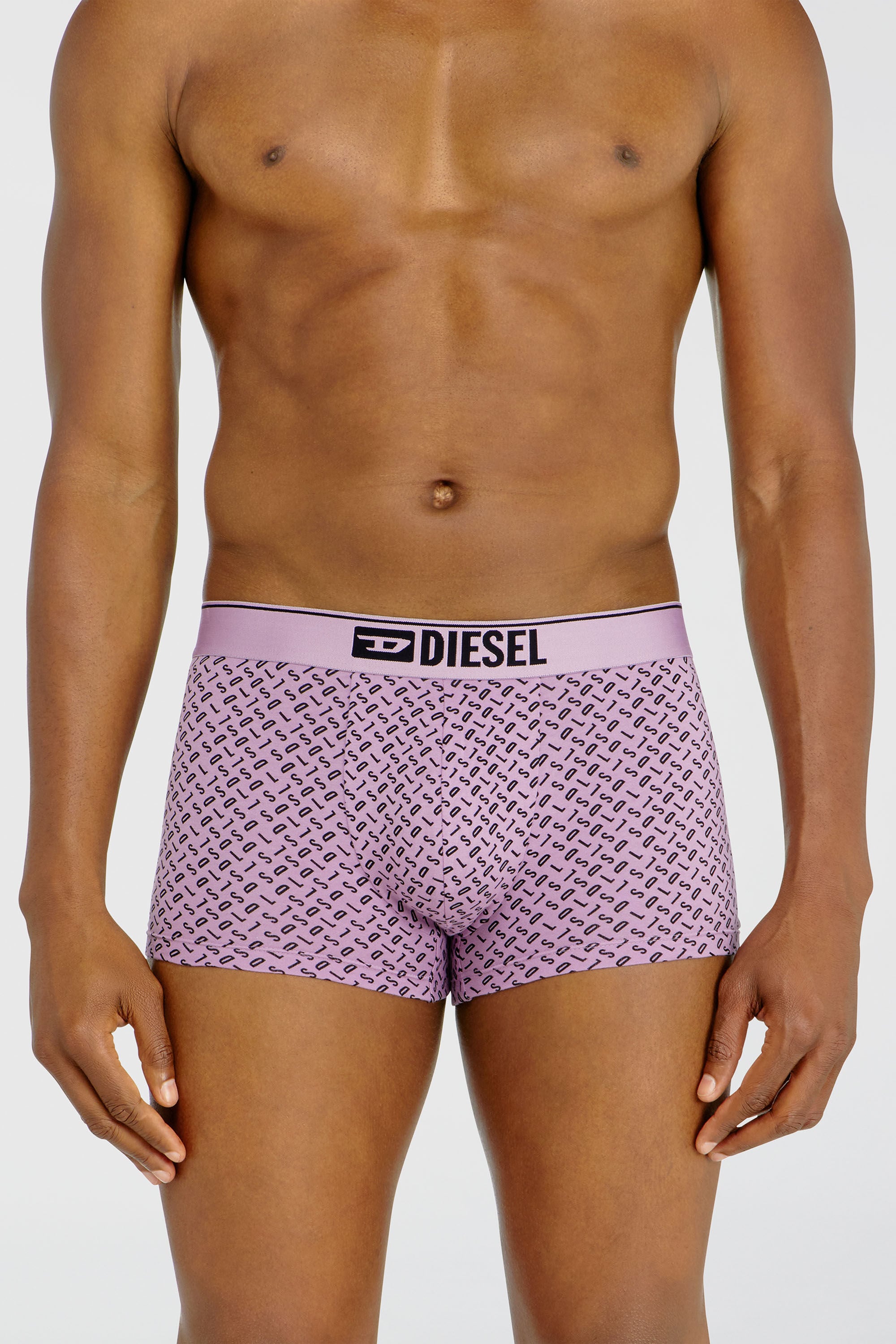 Diesel - DAMIEN-D-BOX-3PACK, Male's ボクサーパンツ 3枚パック in ライラック - 3
