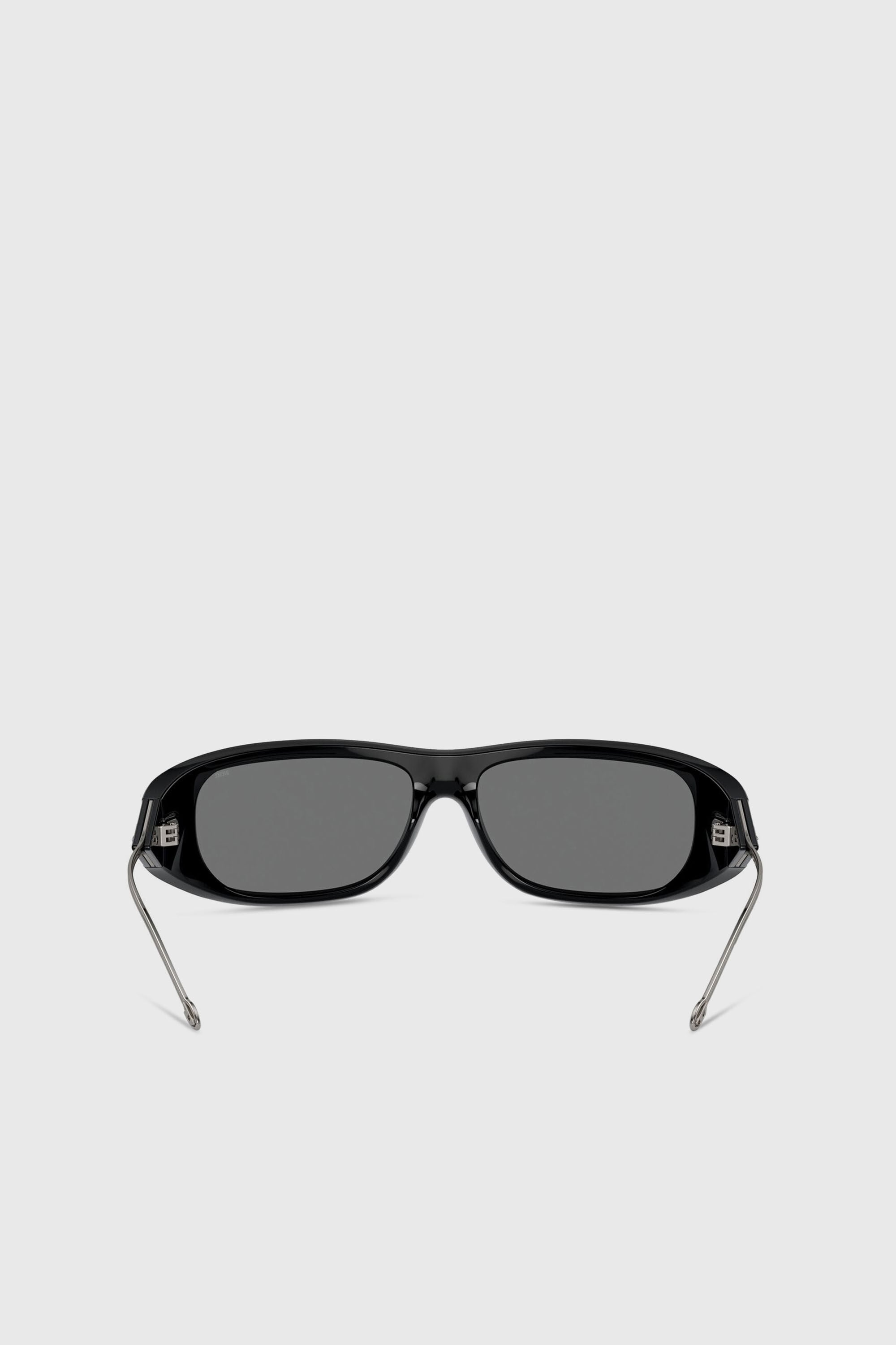 Diesel - 0DL3001 SIZE 61, Unisex's サングラス in ブラック/フラッシュミラー - 3