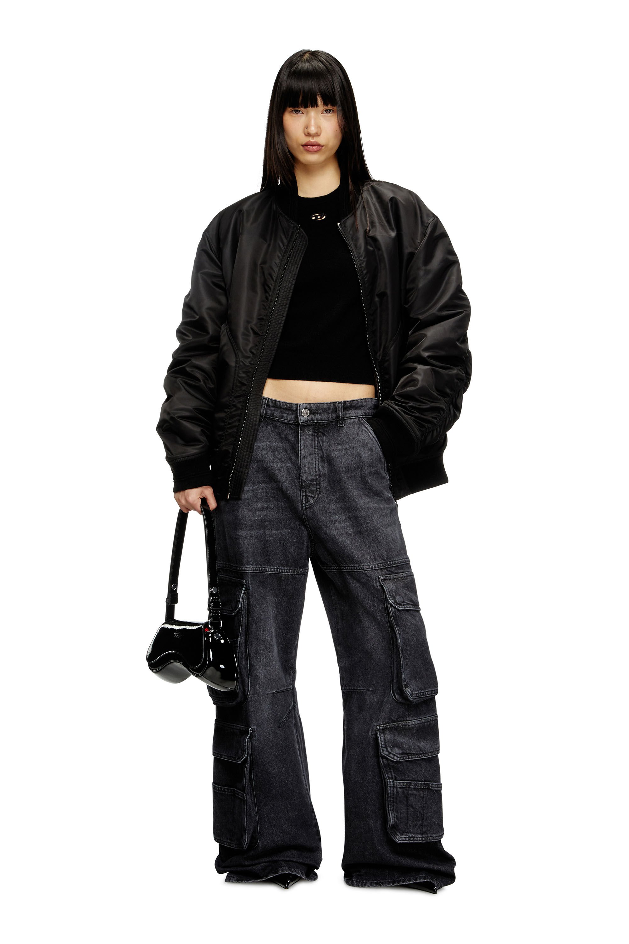 Diesel - PLAY CROSSBODY, Female's クロスボディバッグ in ブラック - 1