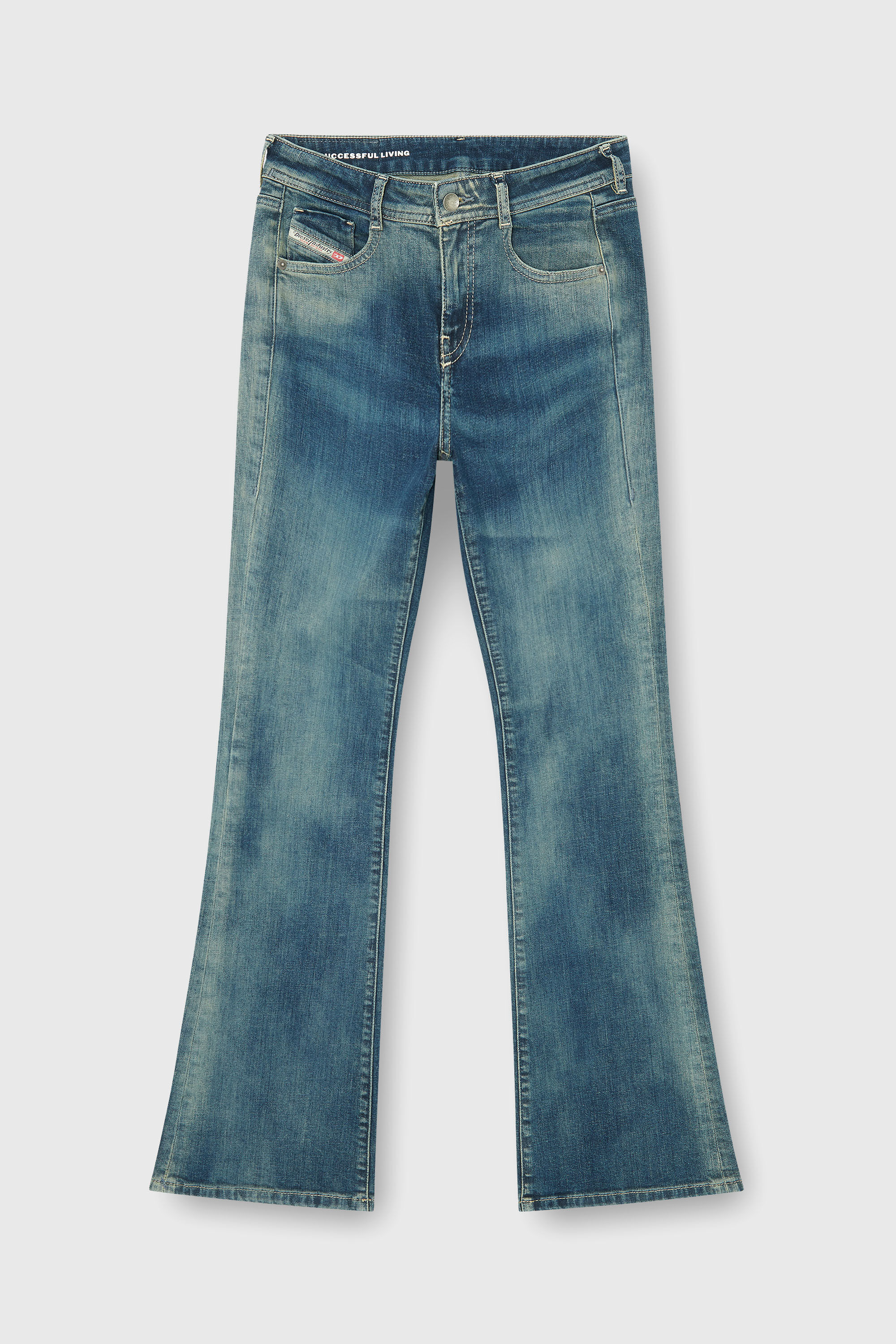 Diesel - Female's Bootcut Jeans 1969 D-Ebbey 09P41, ミディアムブルー - 6