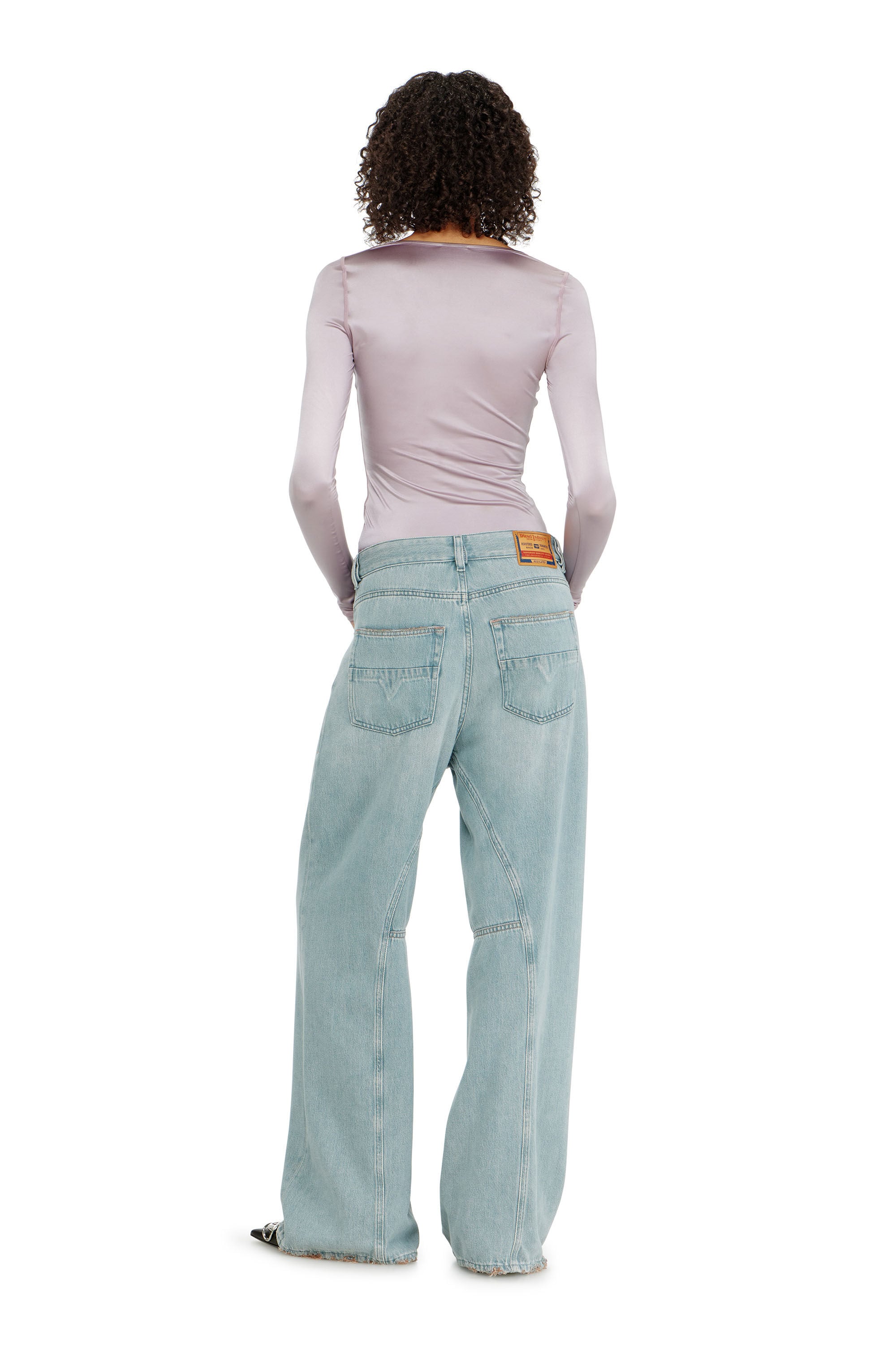 Diesel - Female's Relaxed Jeans 1996 D-Sire 09P84, ライトブルー - 3