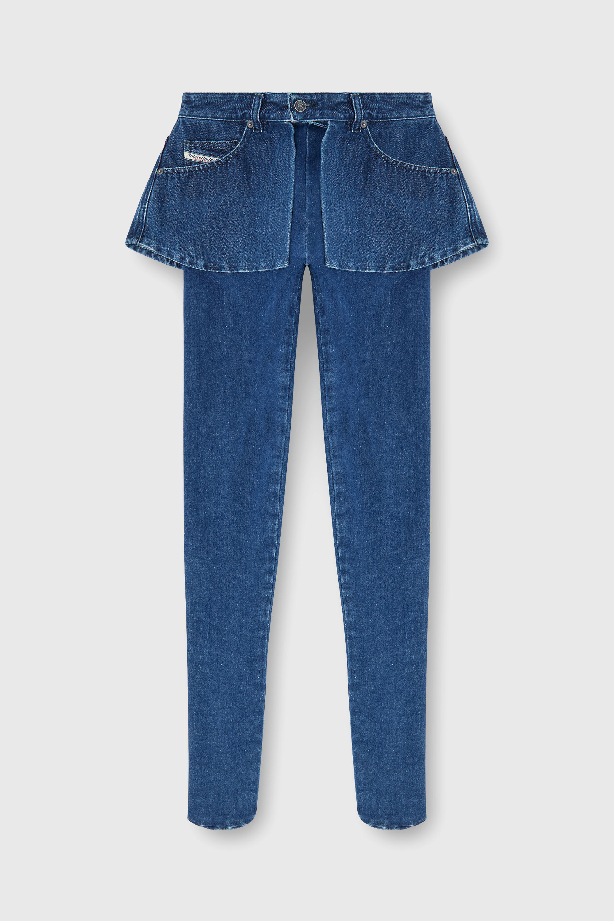 Diesel - Female's Skinny Jeans D-Spika 09R31, ダークブルー - 7