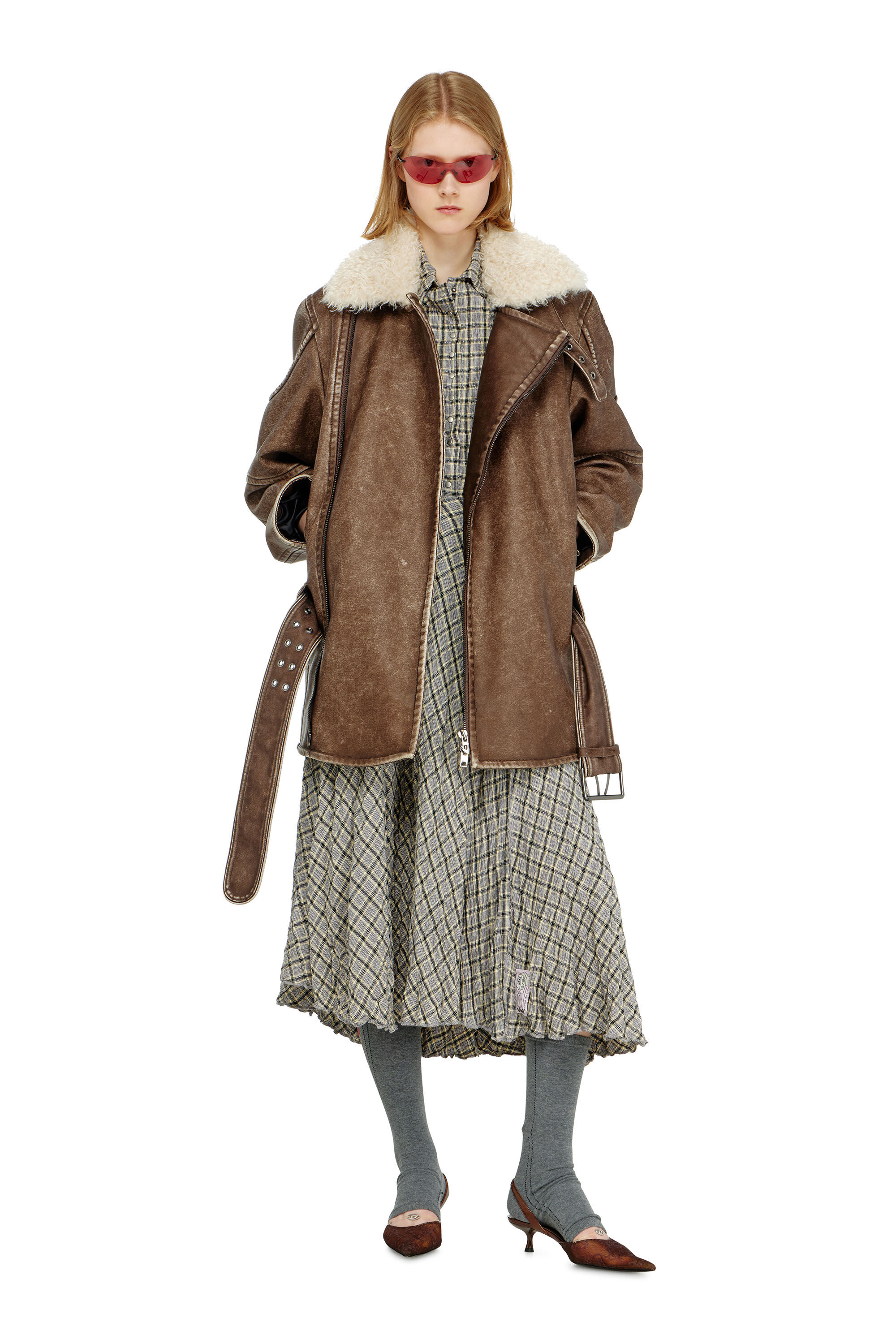 Diesel - O-XYGEN, Female's スカート in グレー - 1