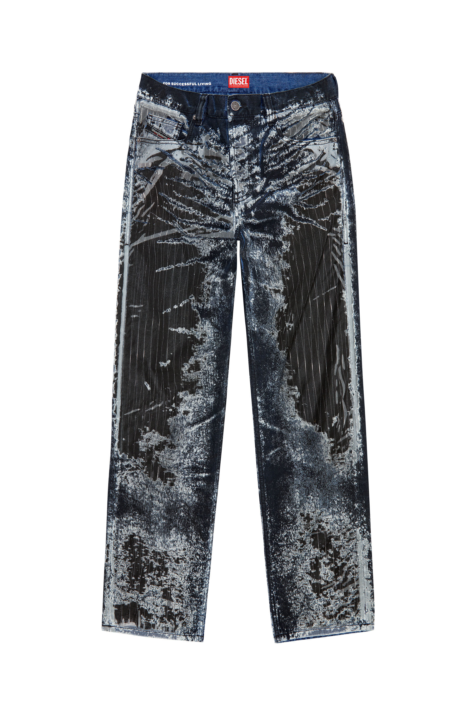 【オンライン限定商品】  ストレート Jeans D-Macs｜メンズ｜ブラック/ブルー 2010 - パンツ
