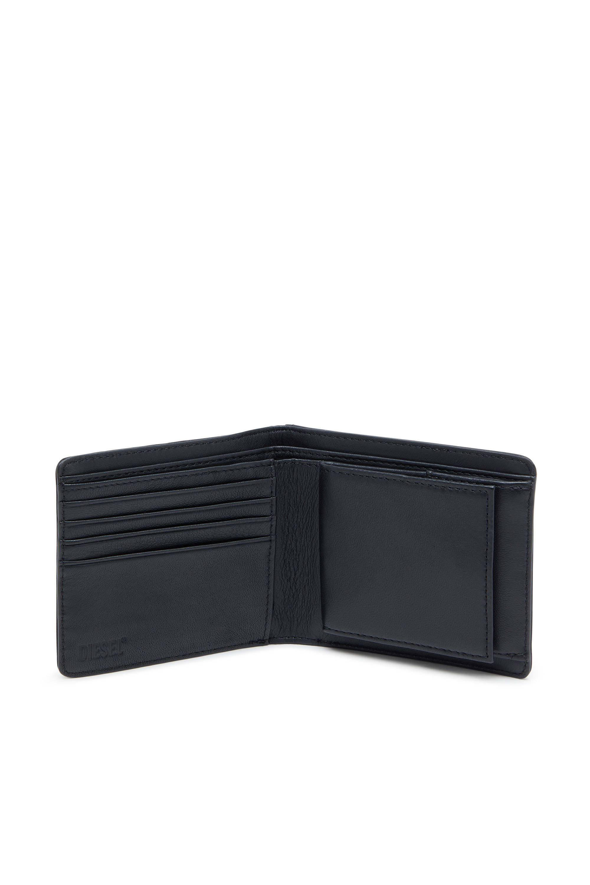 MULTI-PKTS BI FOLD COIN S 3D 二つ折りウォレット｜ブラック｜メンズ