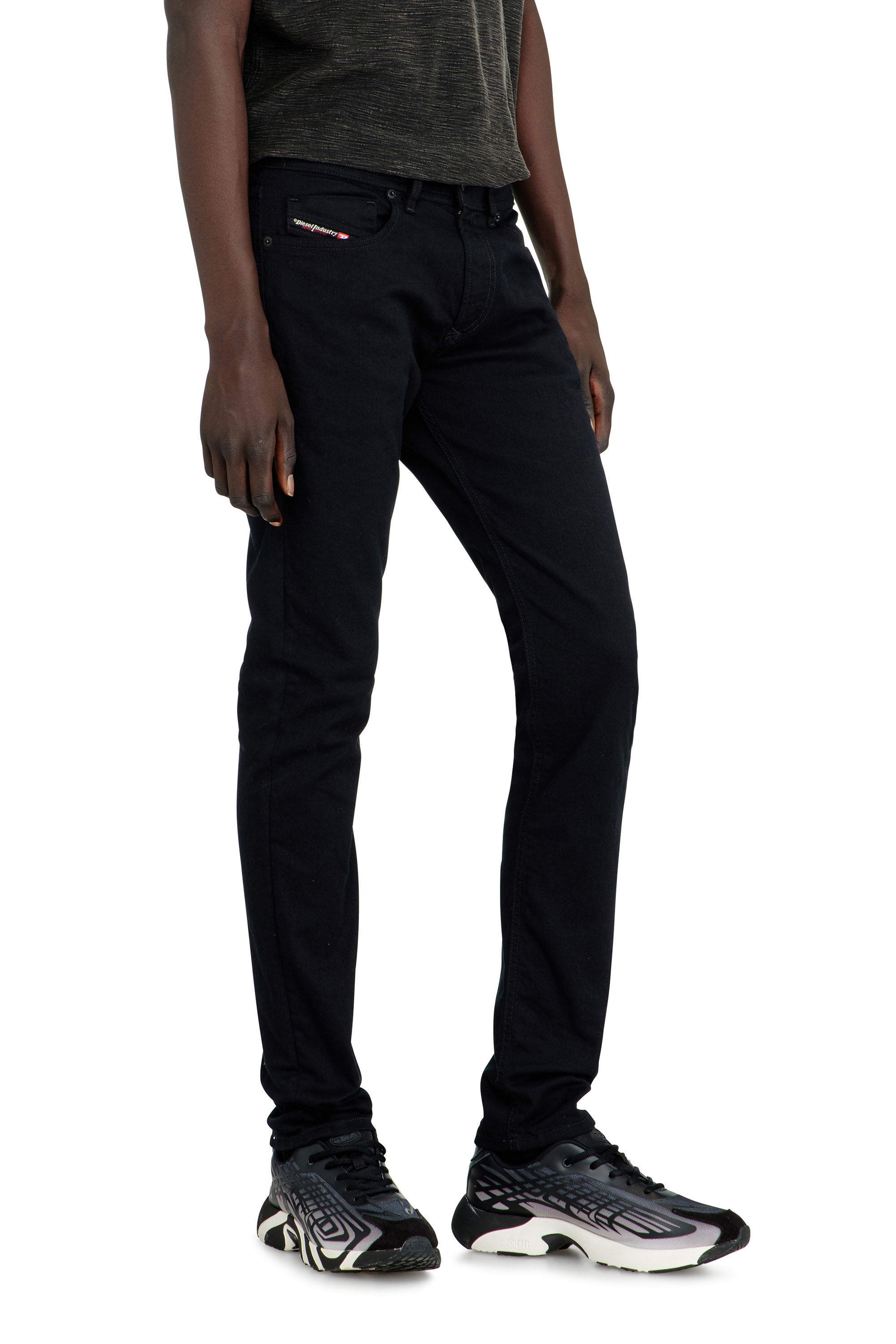 Diesel - Male's Skinny Jeans 1979 Sleenker 09C51, ブラック/ダークグレー - 7