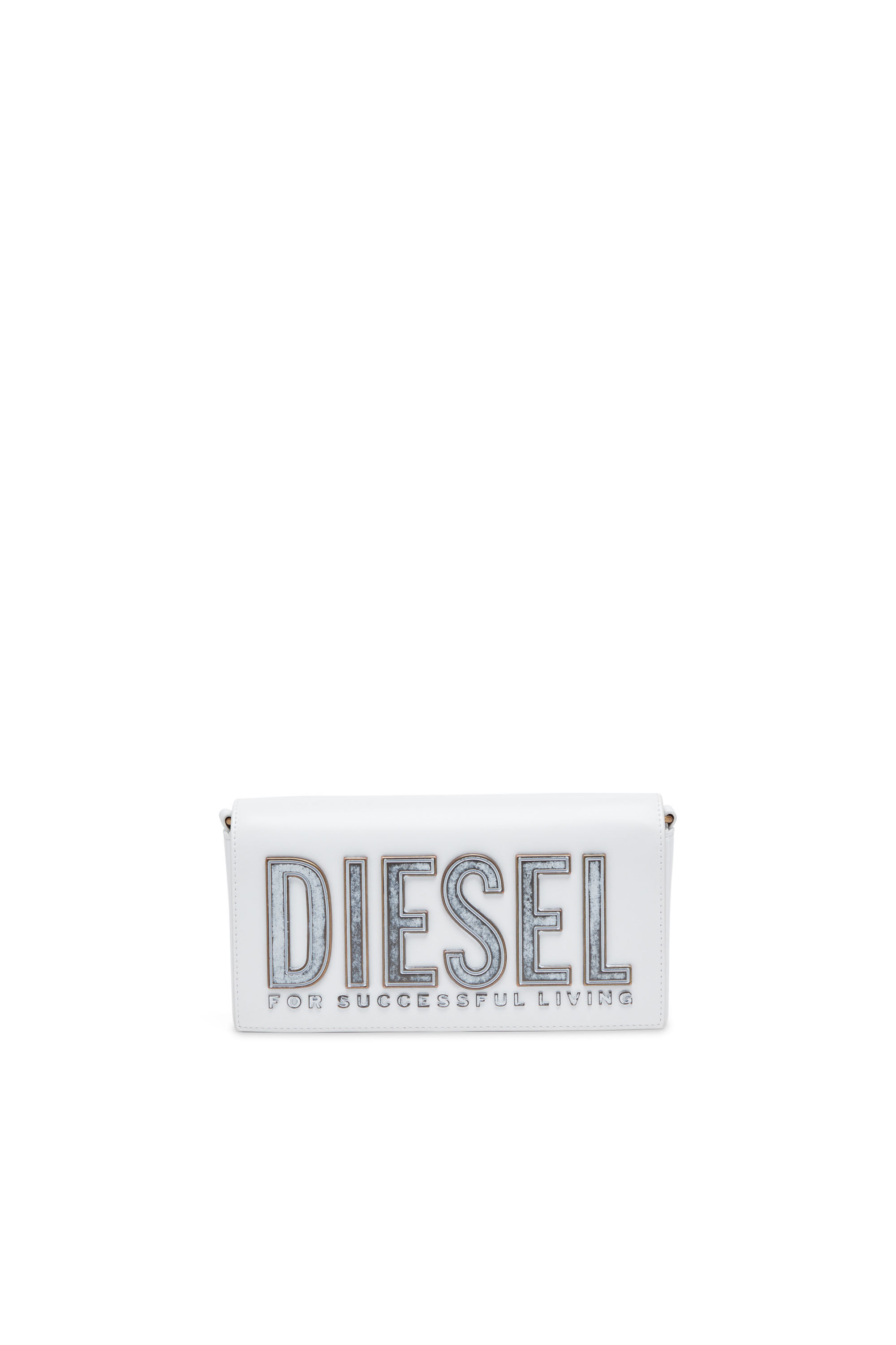 Diesel - BISCOTTO SHOULDER BAG M, ホワイト - Image 2