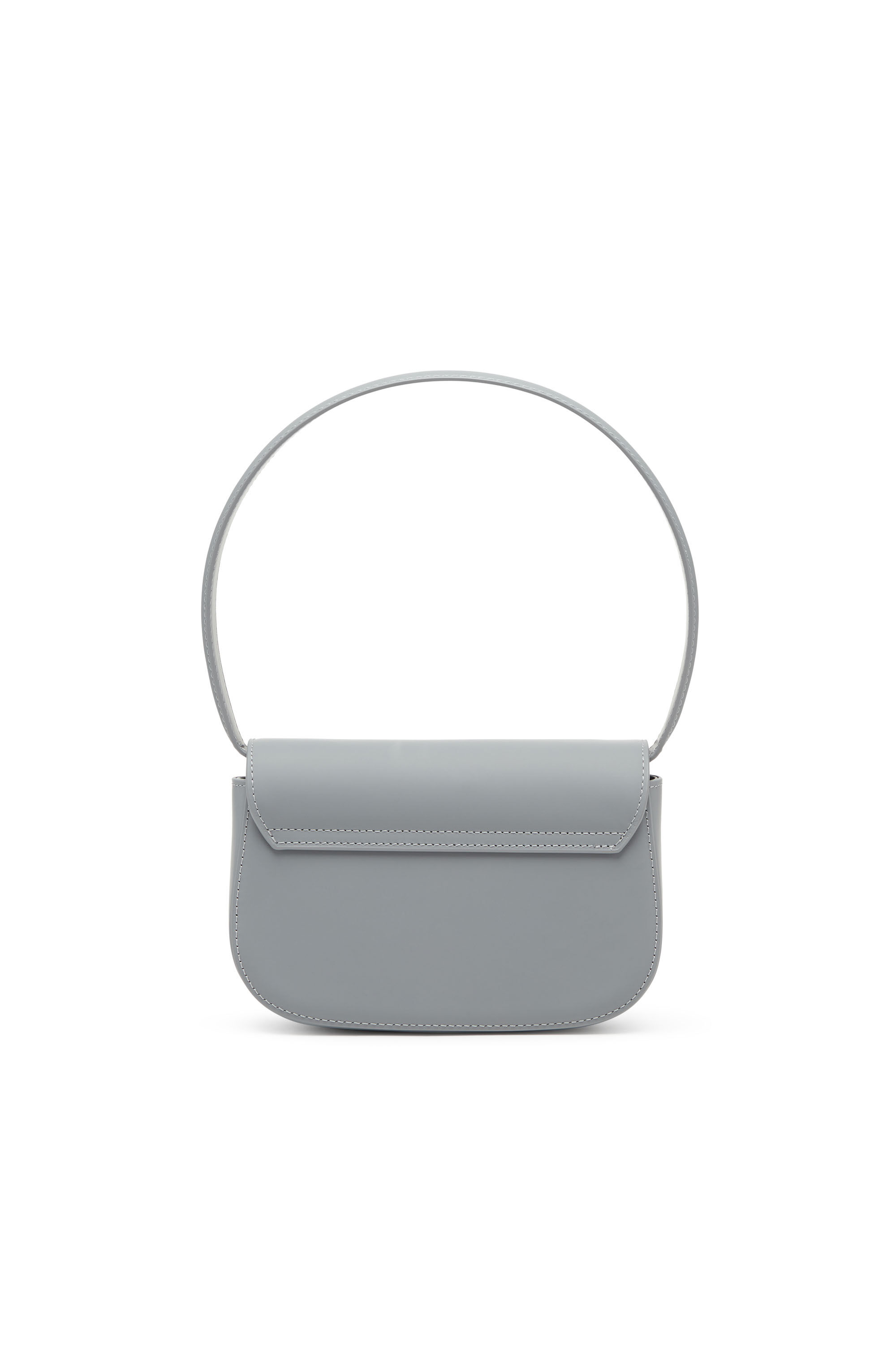Diesel - 1DR, Female's 1DR-Iconic shoulder bag in matte leather in グレー - 3